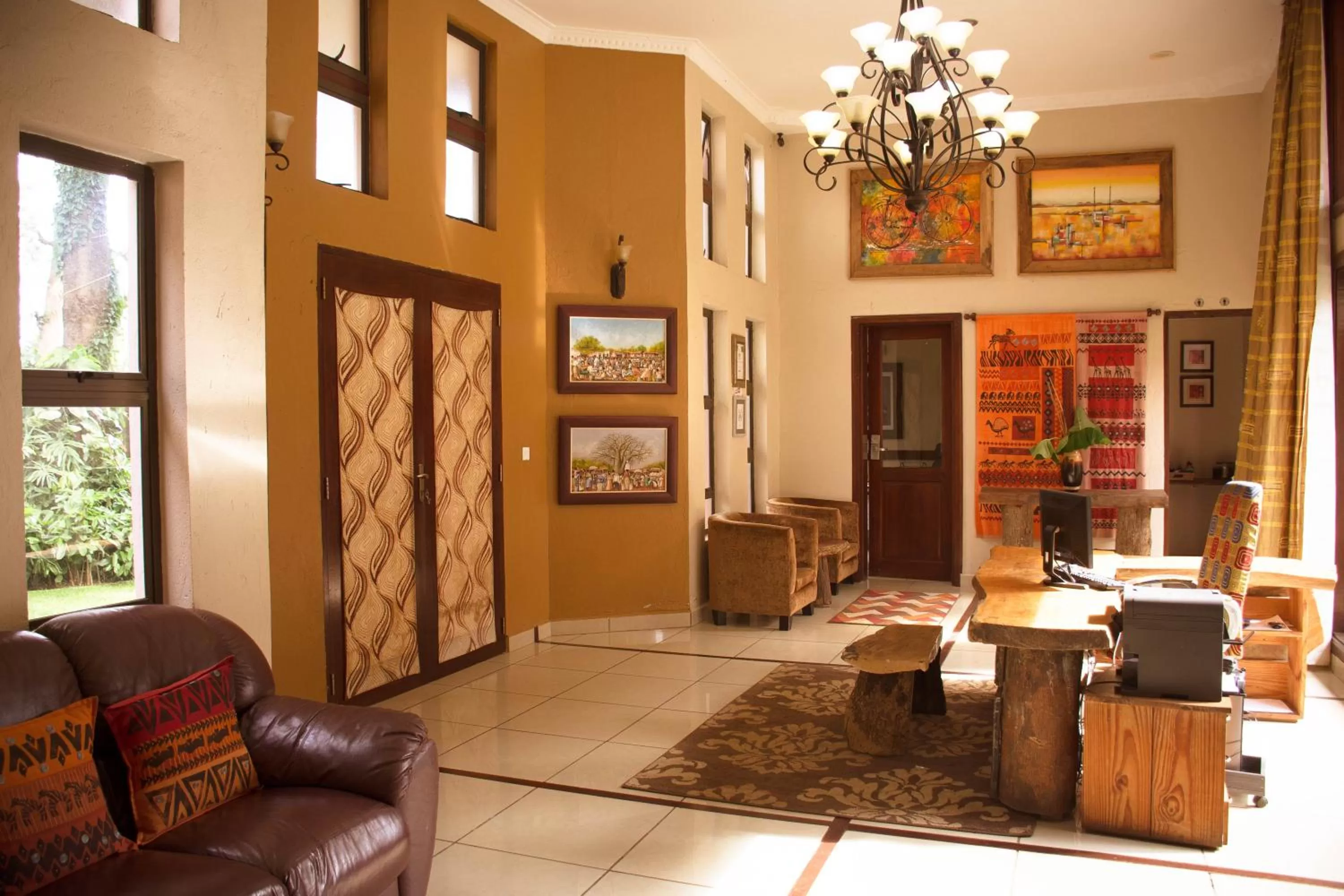 Lobby or reception in Zawadi House Lodge