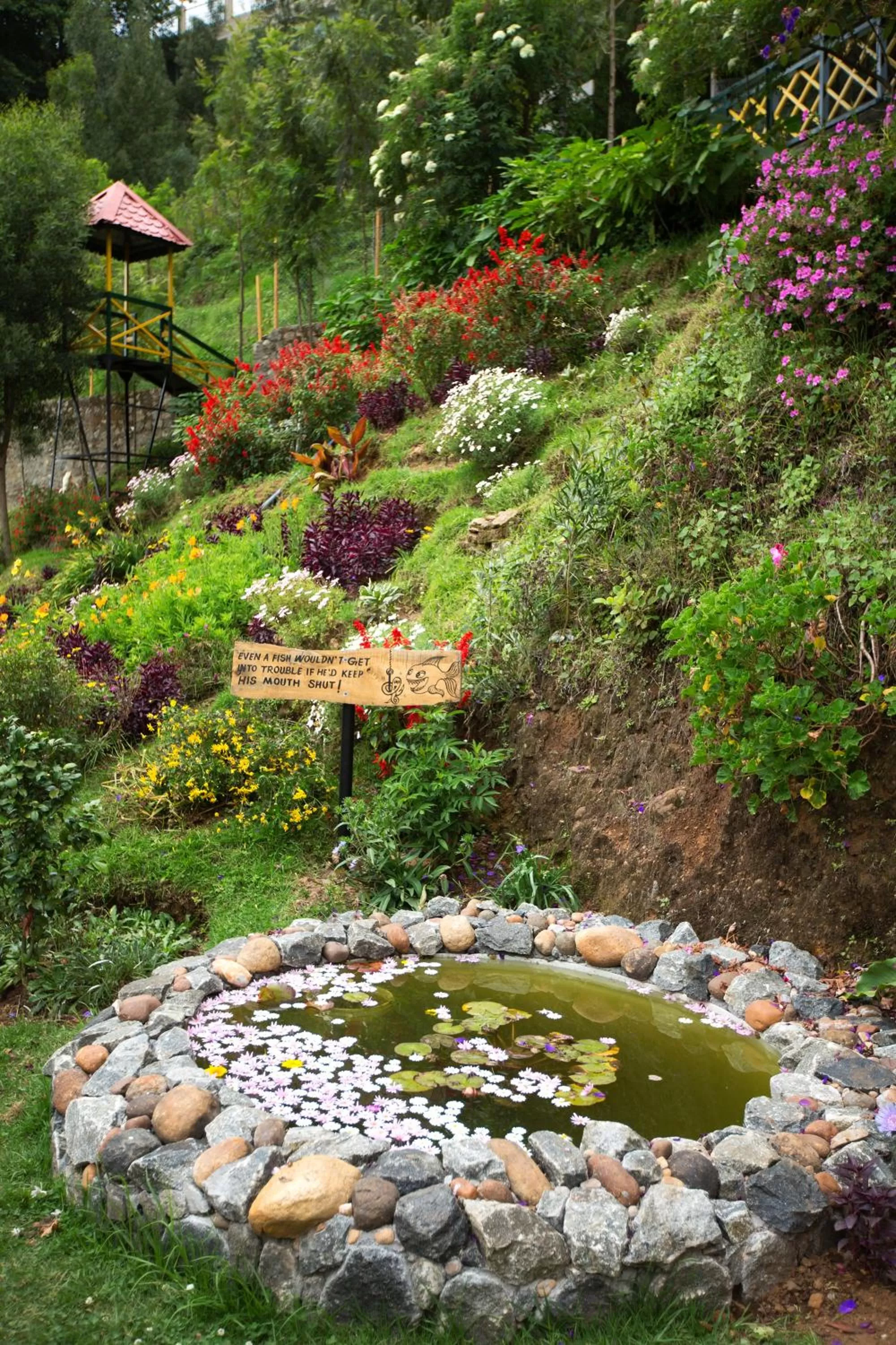 Garden in Pine Borough Inn
