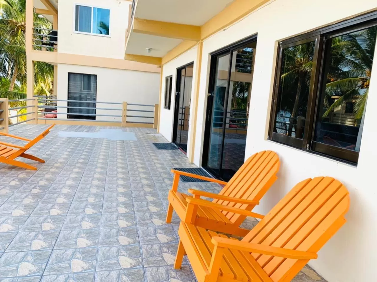 Studio with Ocean View in Beach Side Condos Caye Caulker by CCVH