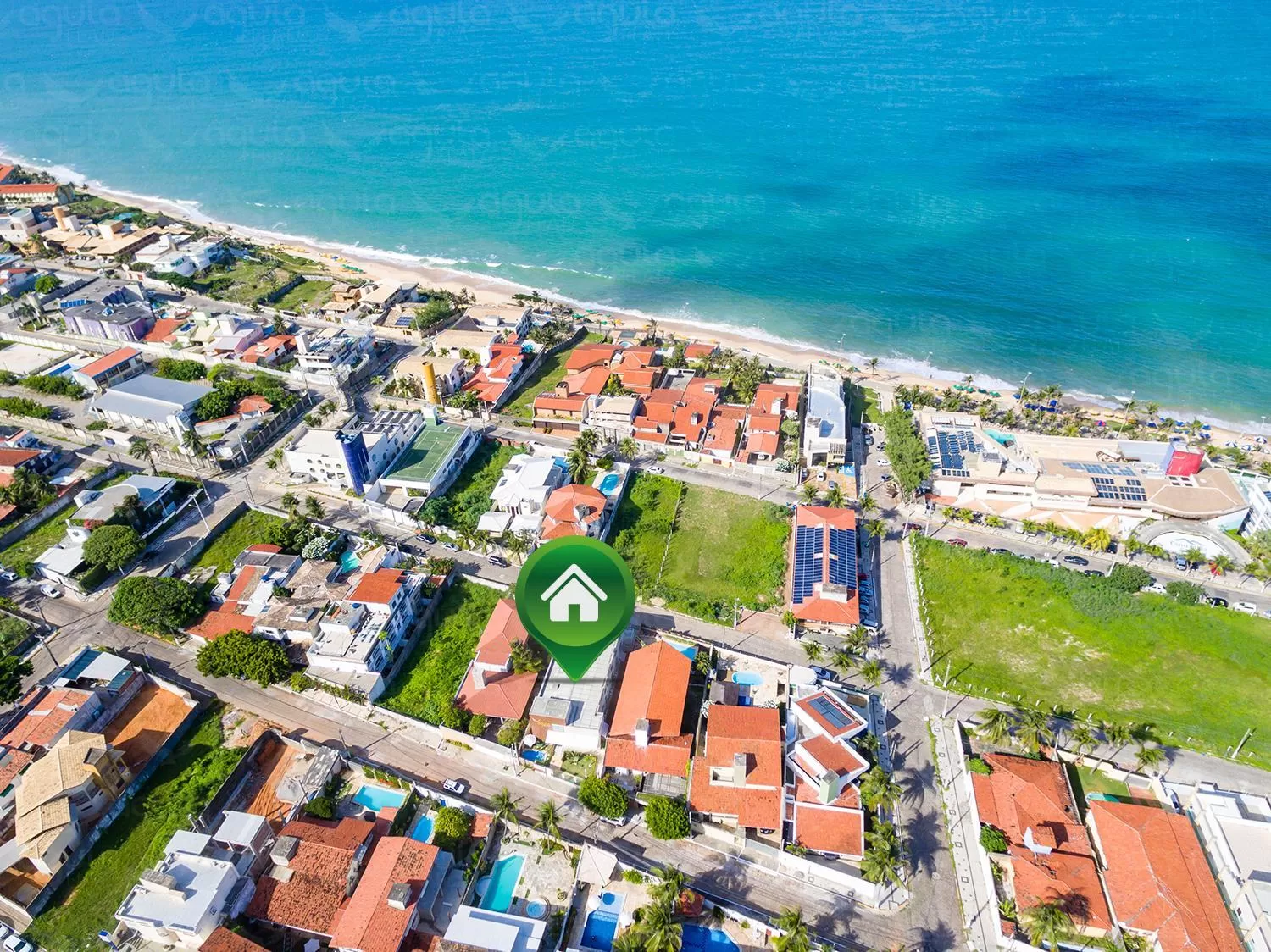 Bird's-eye View in Águia Flats Pousada