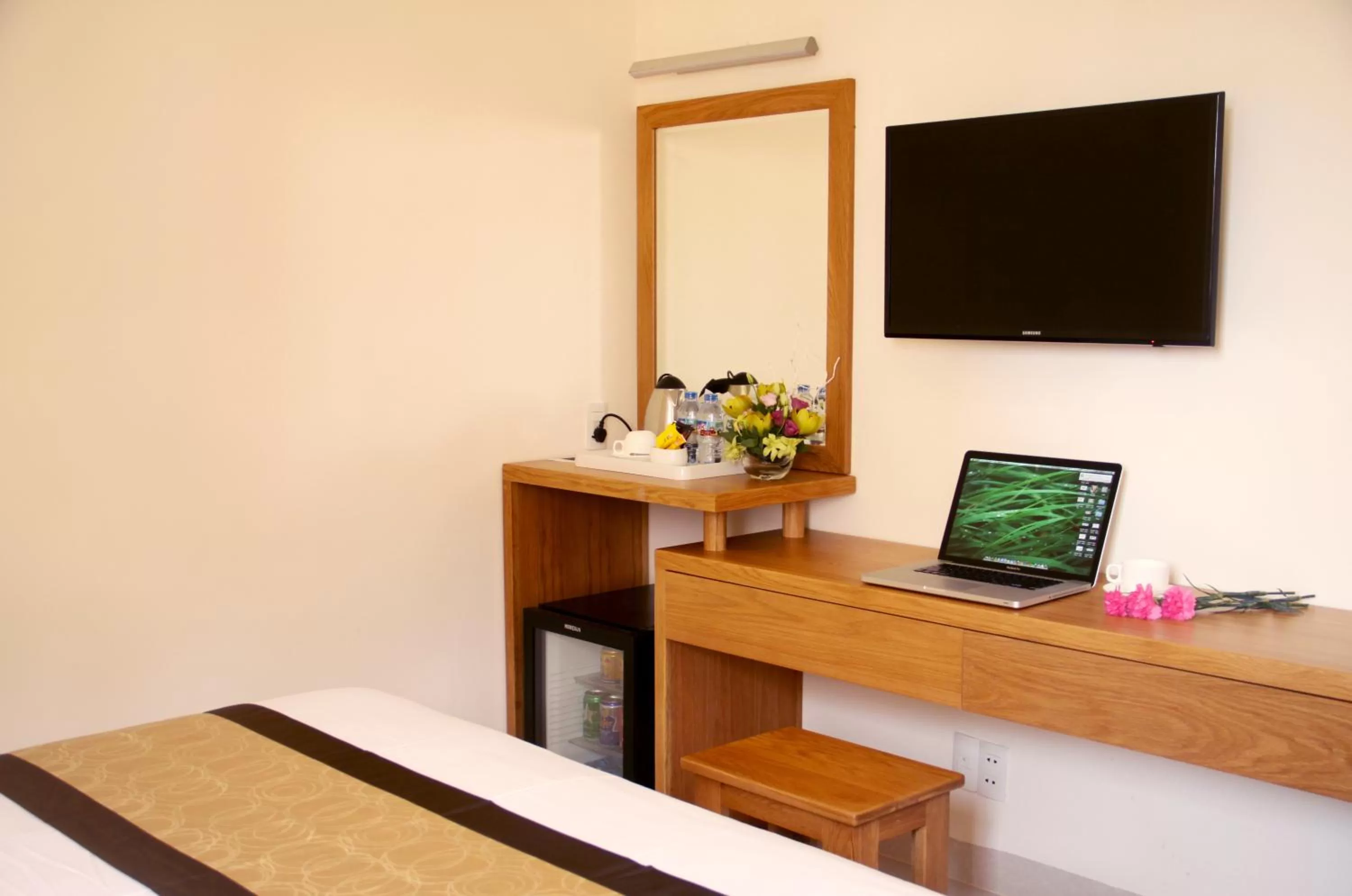 Bed in Gia Vien Hotel