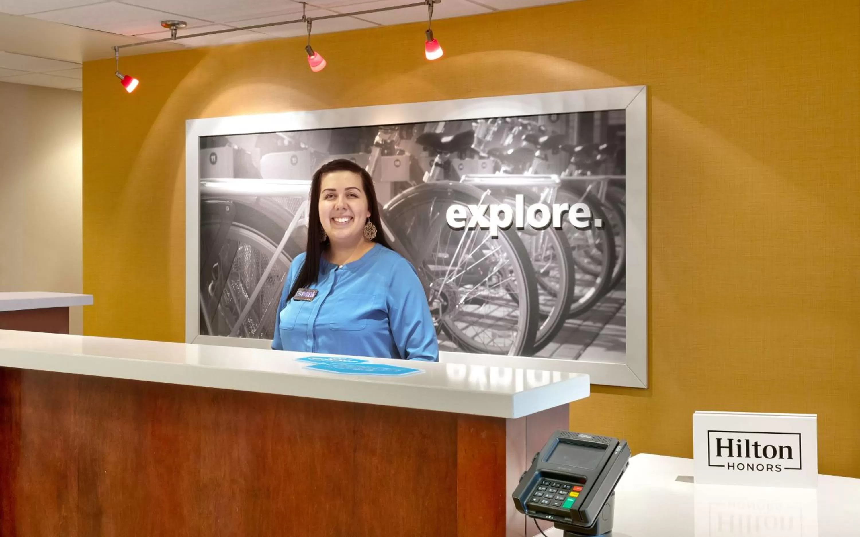 Lobby or reception in Hampton Inn Salt Lake City/Sandy
