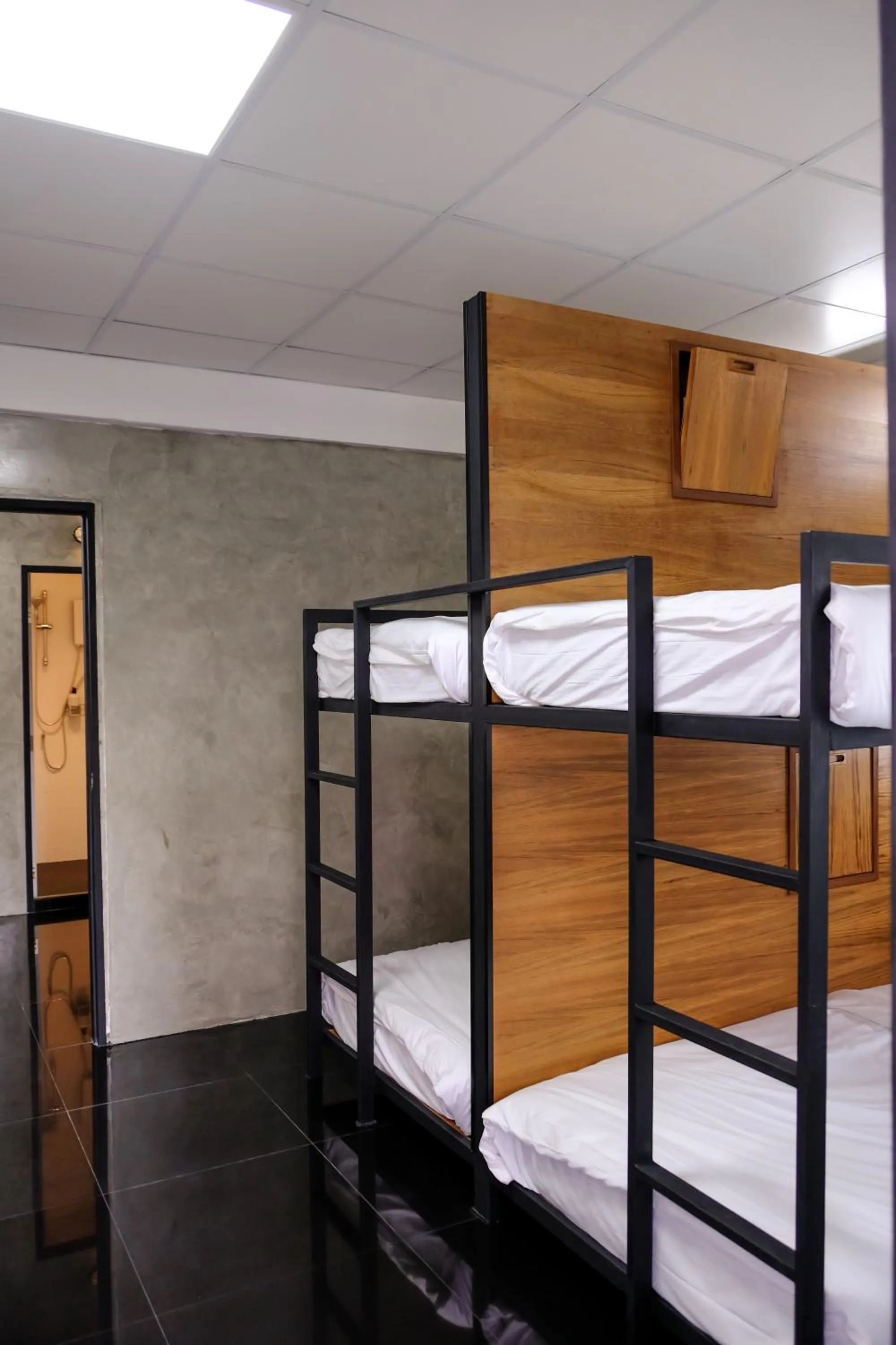 bunk bed, Bed in Baan Lung Poshtel