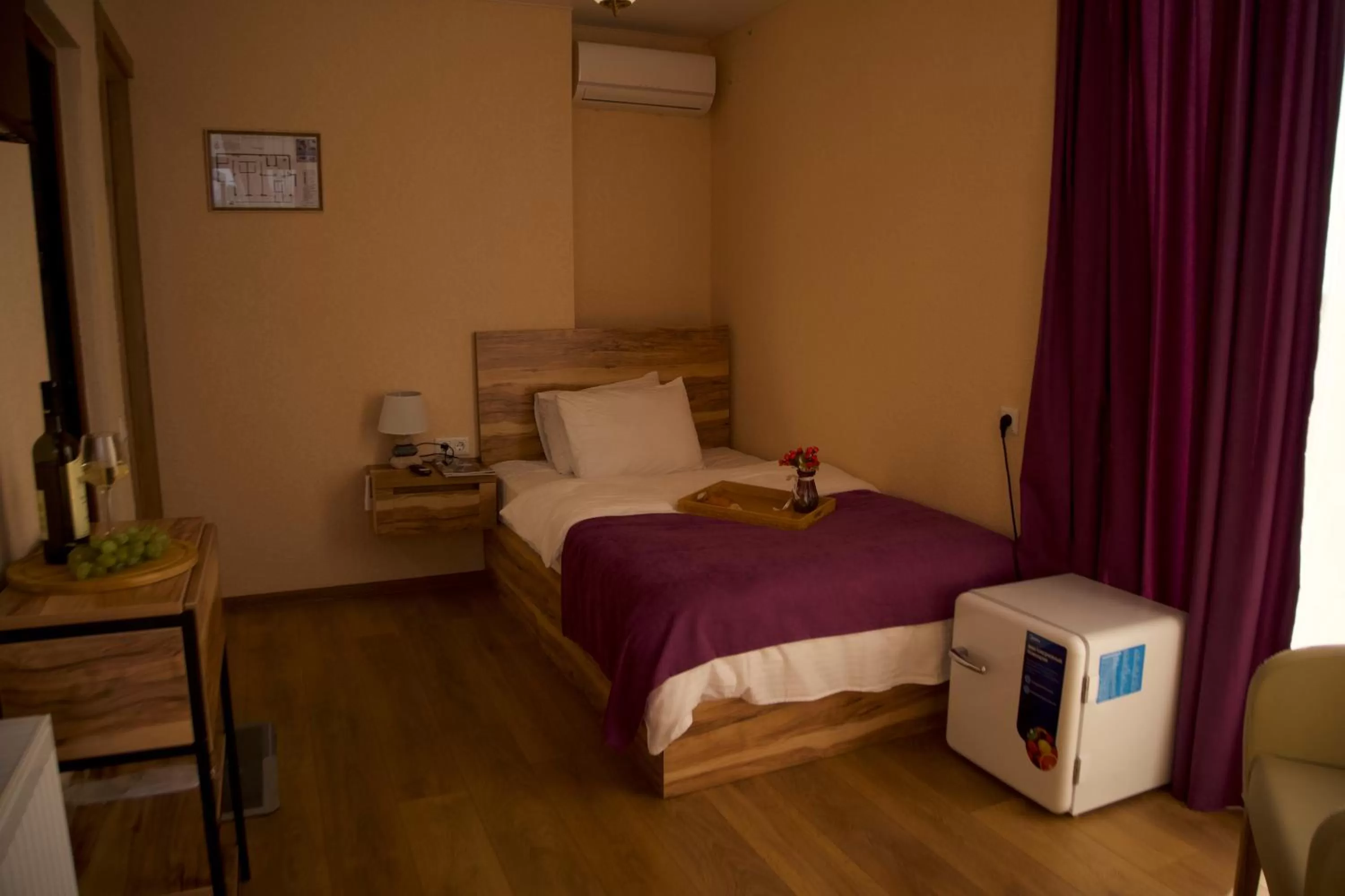 Bed in Bessarion Boutique Hotel