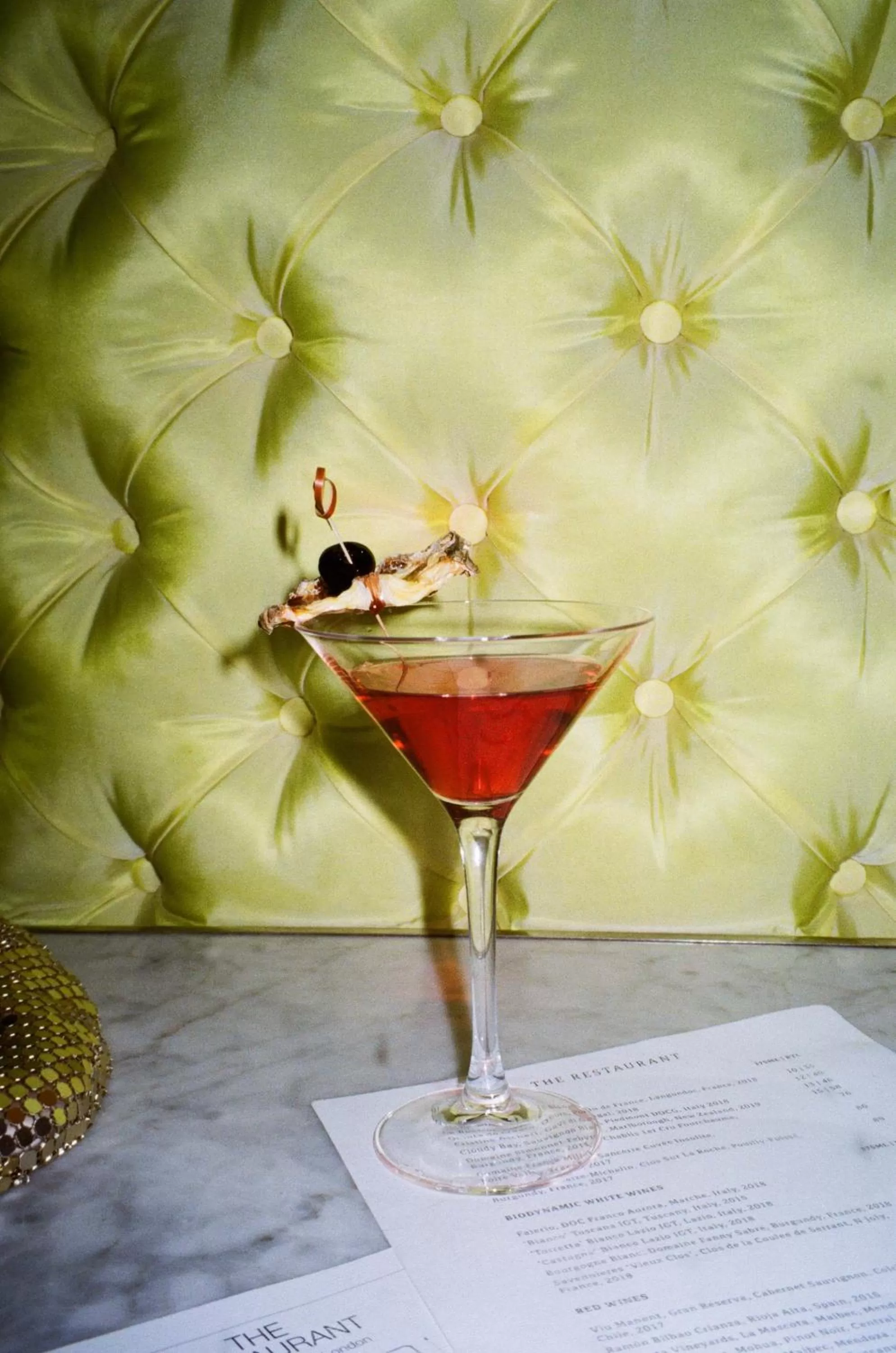 Food and drinks in St Martins Lane London