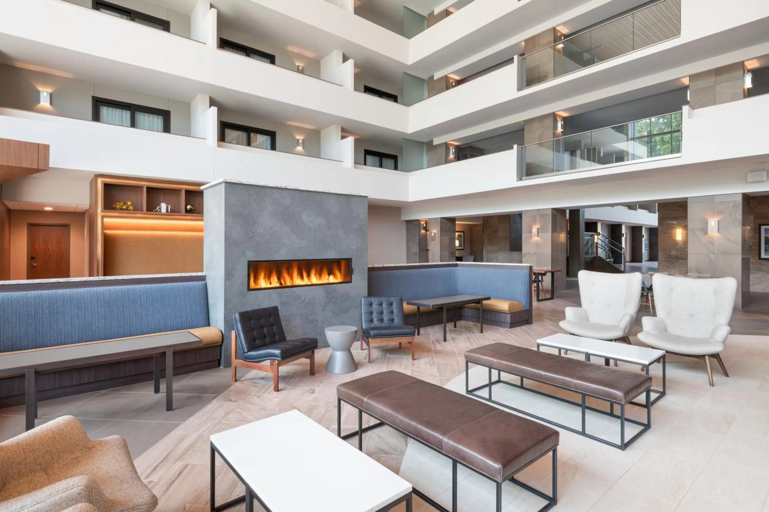 Lobby or reception in Four Points by Sheraton Spartanburg