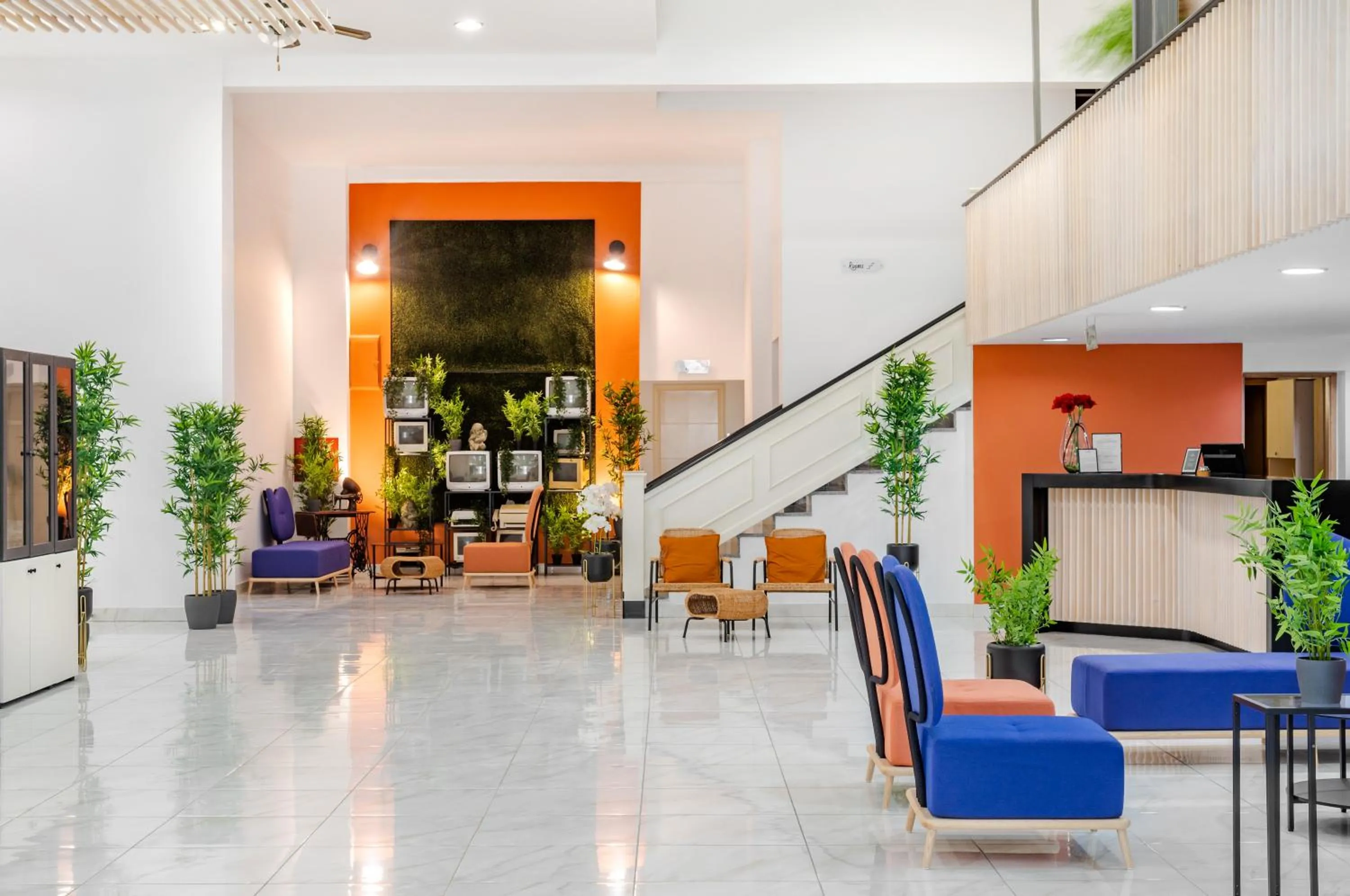 Lobby or reception in Hotel Split Inn by President