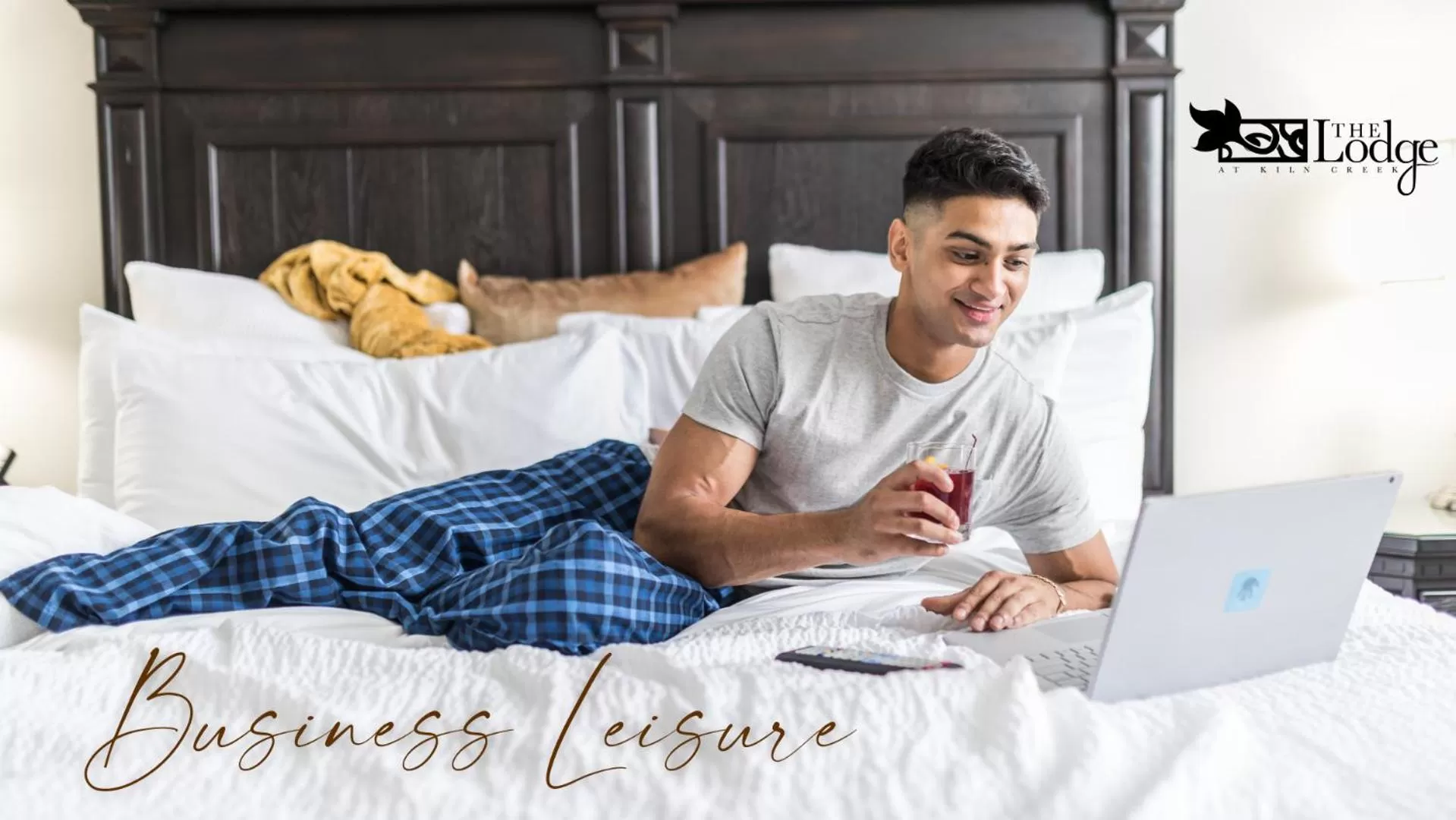 People in The Lodge at Kiln Creek Resort