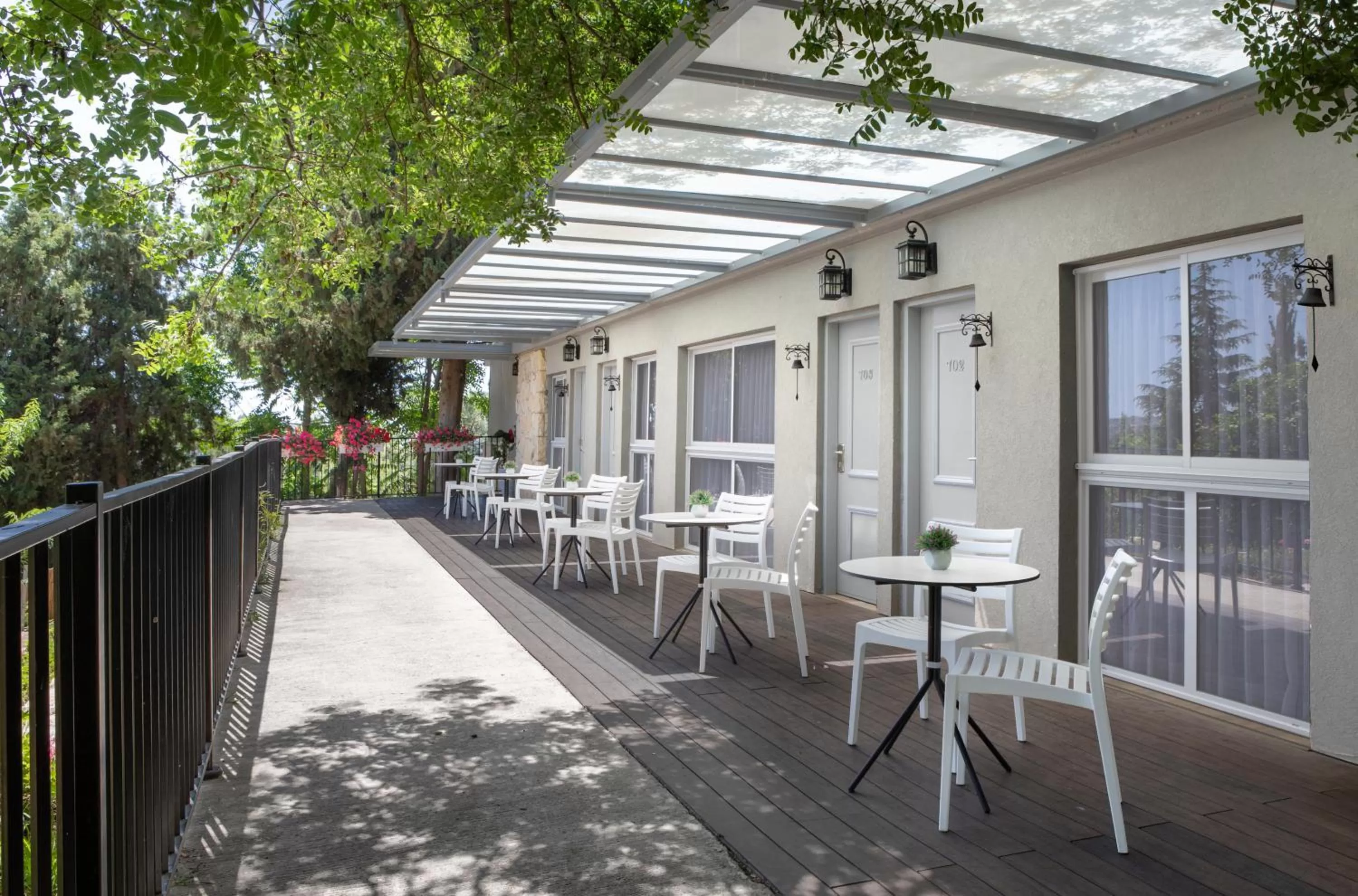 Balcony/Terrace in Hacienda Forest View Hotel