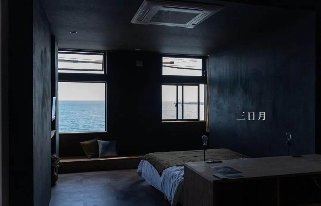 Bedroom in Nagasaki House Burabura