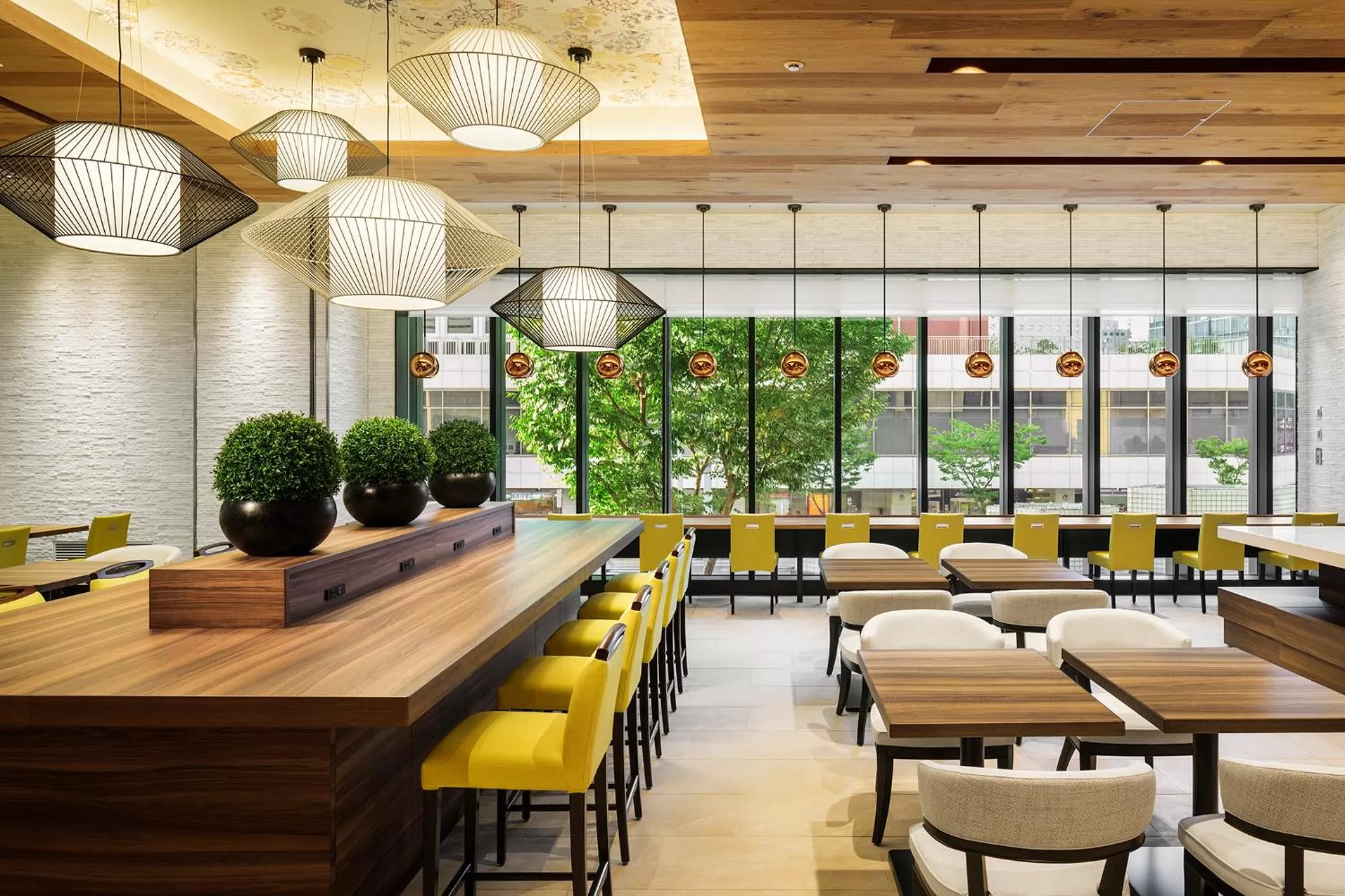 Restaurant/places to eat in Hotel Monterey Le Frere Osaka