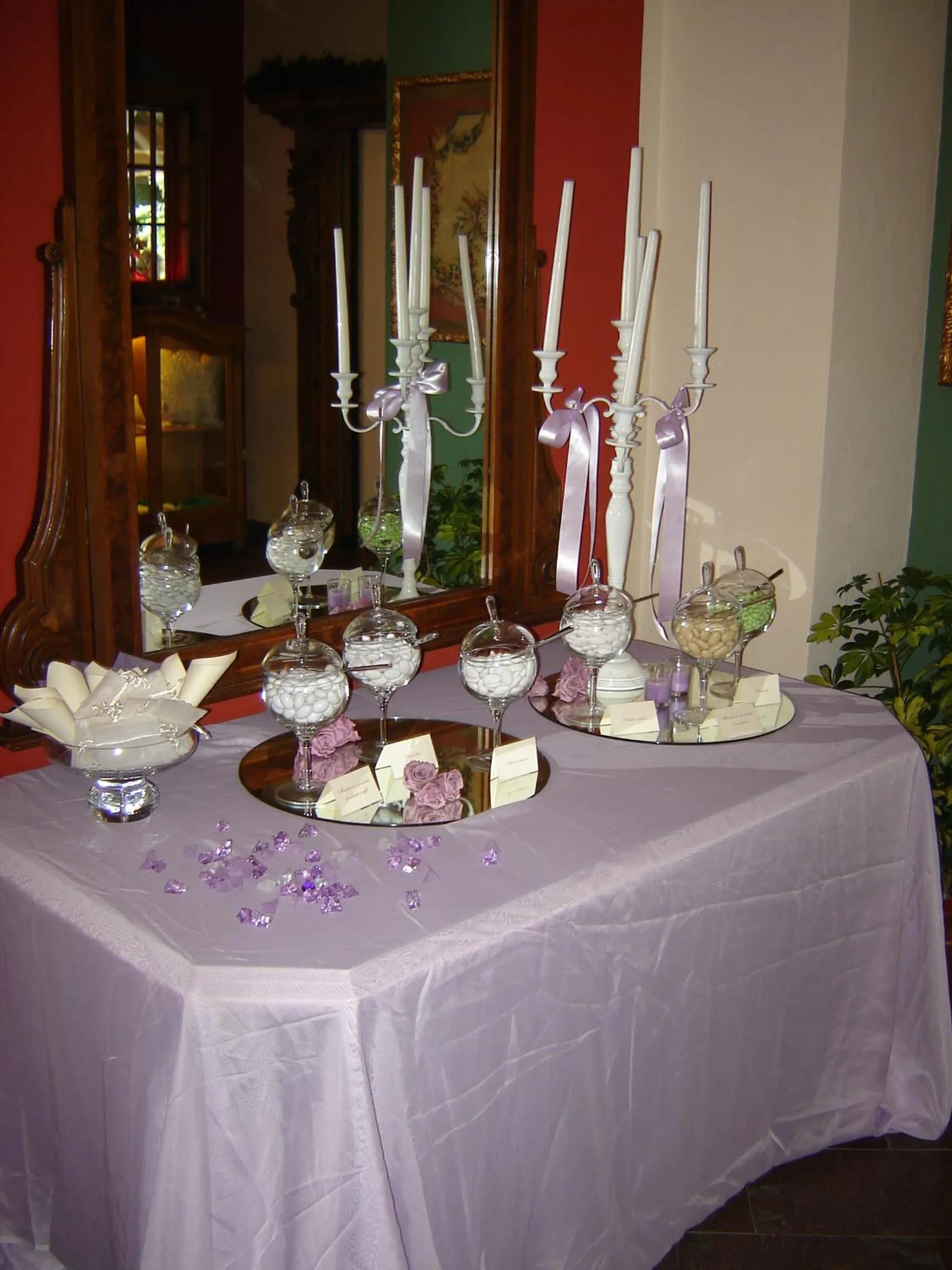 Decorative detail in Hotel Baita Clementi