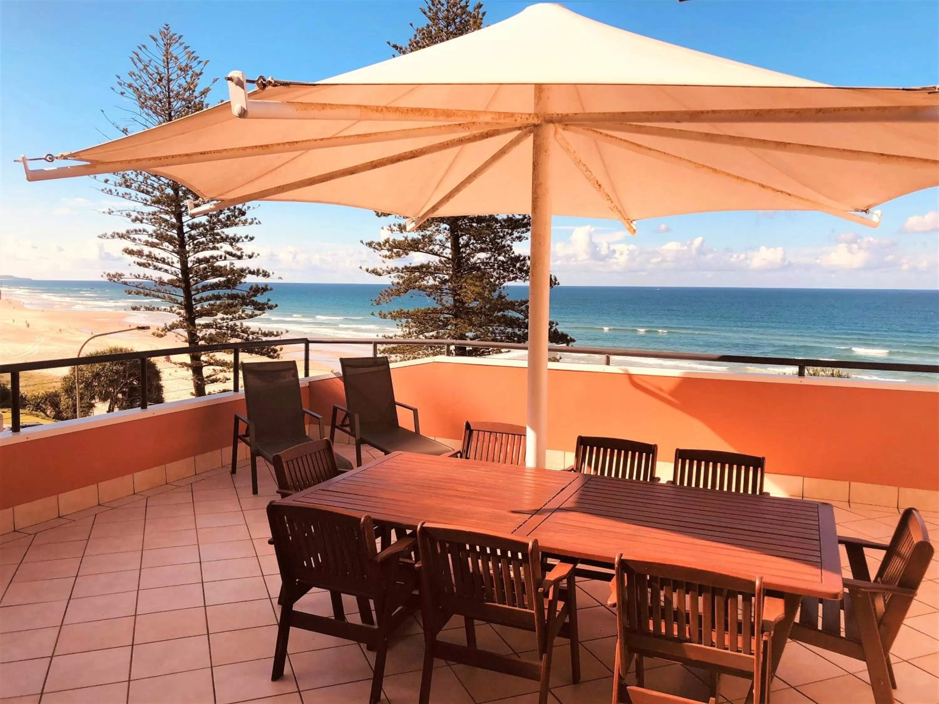 Patio in The Beach Retreat Coolum
