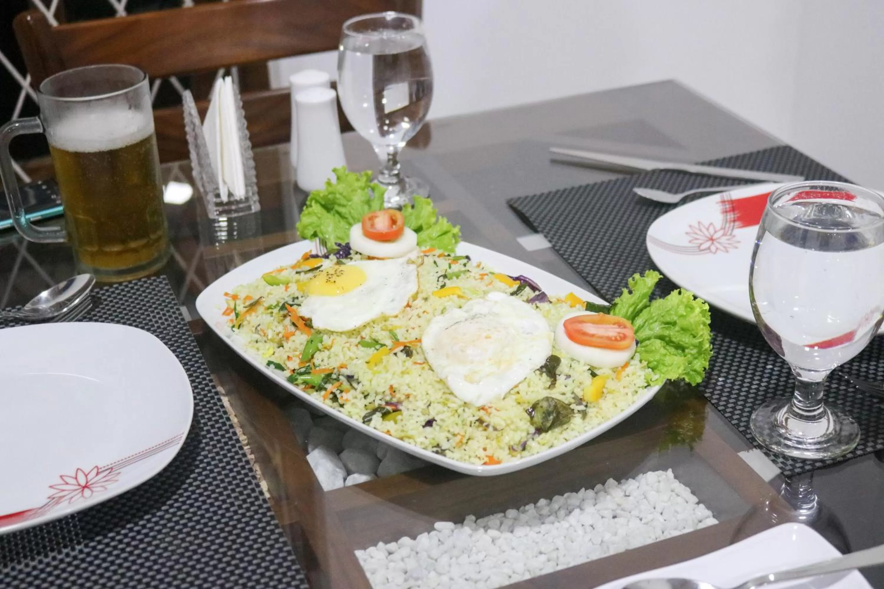 Food in Divine Villa