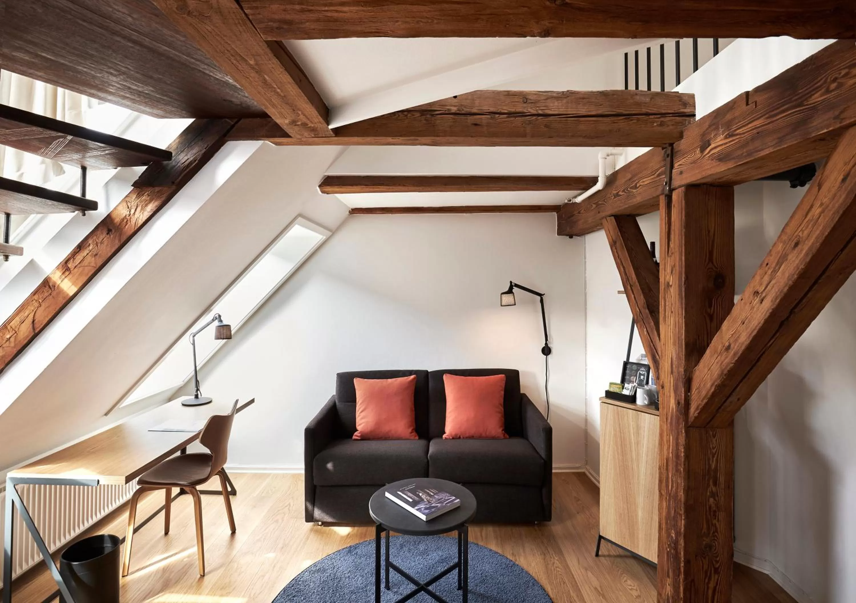 Living room in 71 Nyhavn Hotel