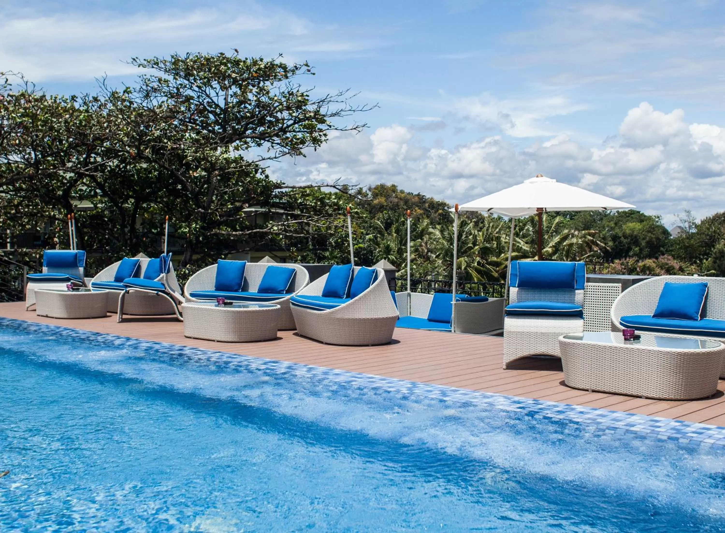 Pool view in Solia Legian Bali