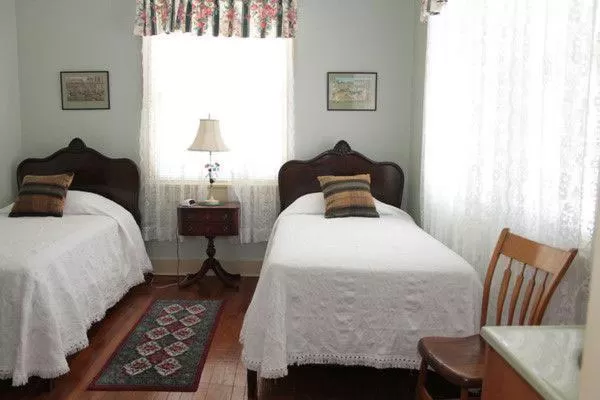 Bed in Inn at the Old Silk Mill