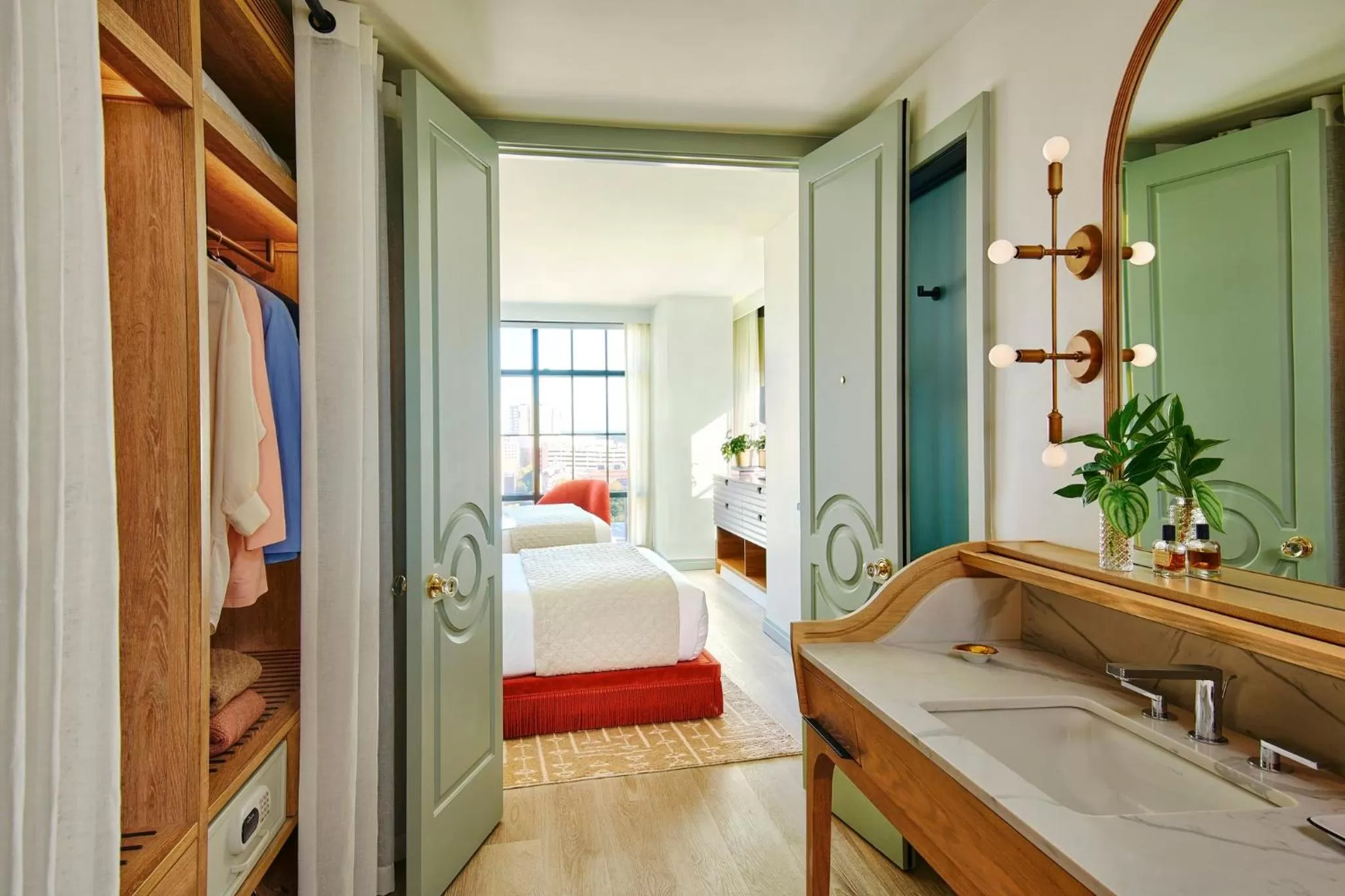 Photo of the whole room, Bed in Virgin Hotels New Orleans