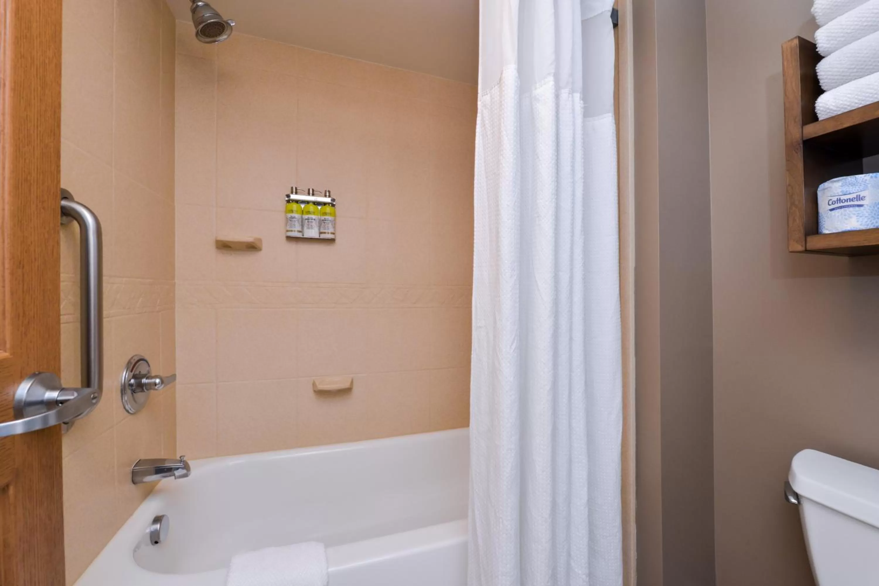 Bathroom in Staybridge Suites Indianapolis Downtown-Convention Center by IHG