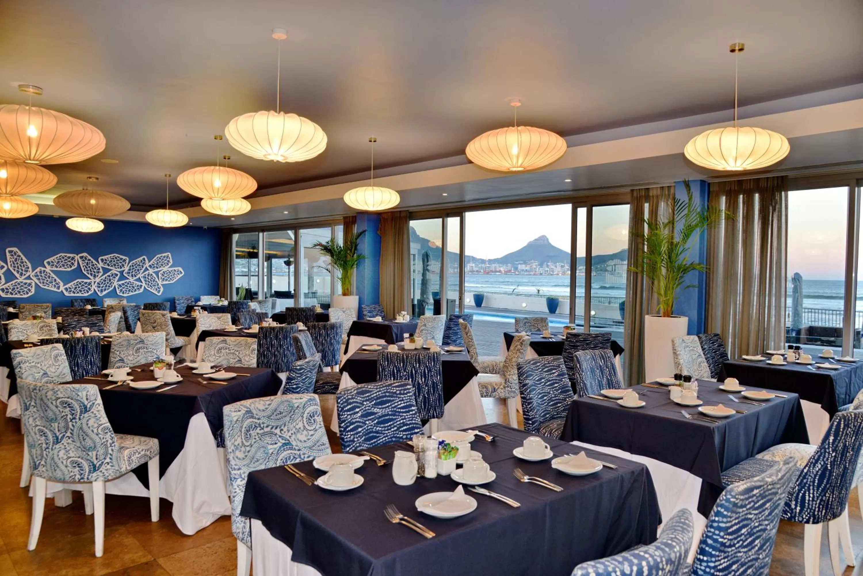 Dining area in Lagoon Beach Hotel & Spa