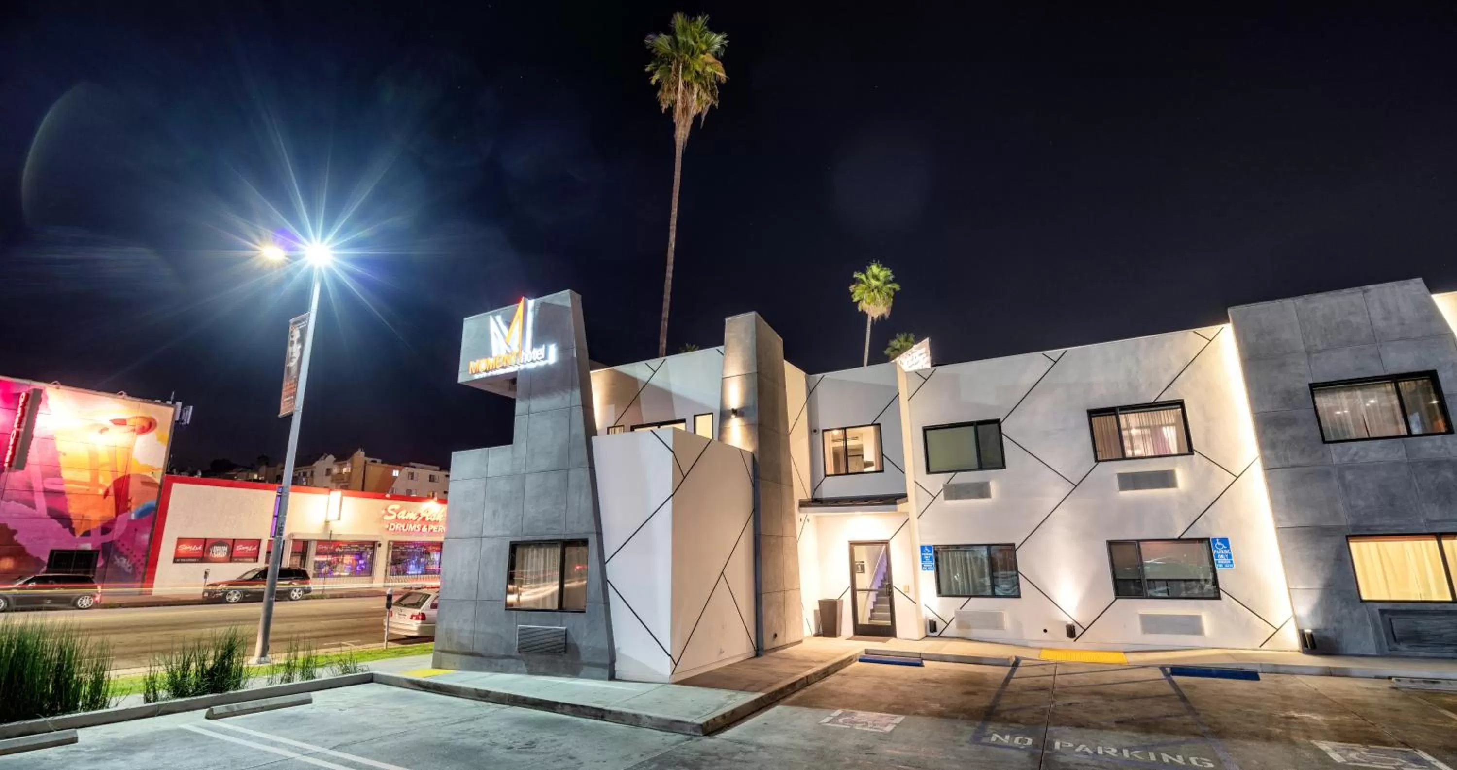 Property building in The Moment Hotel