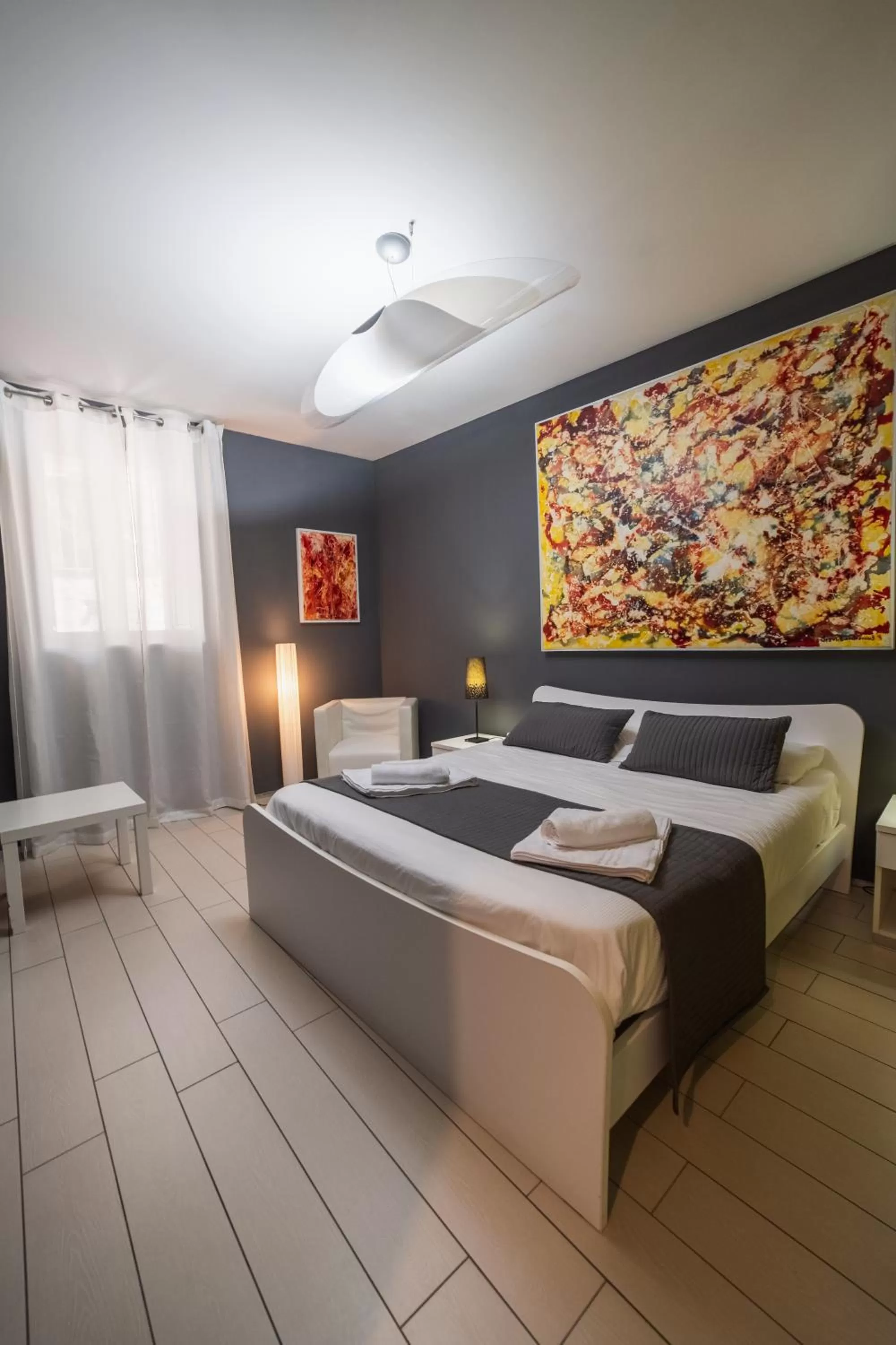 Bed in Villino Erminia - Seaside Art b&b