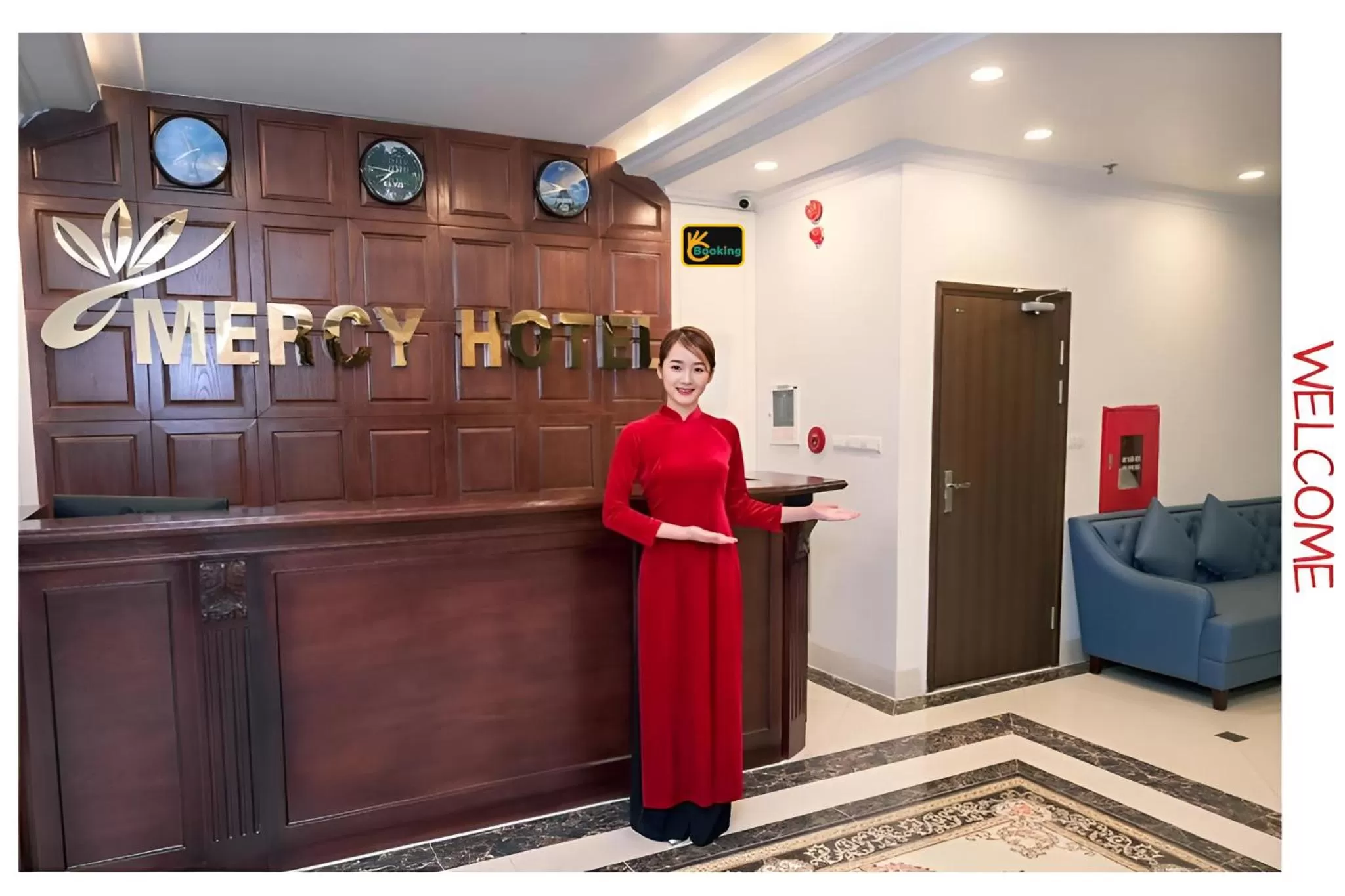 Lobby or reception in Mercy Hotel