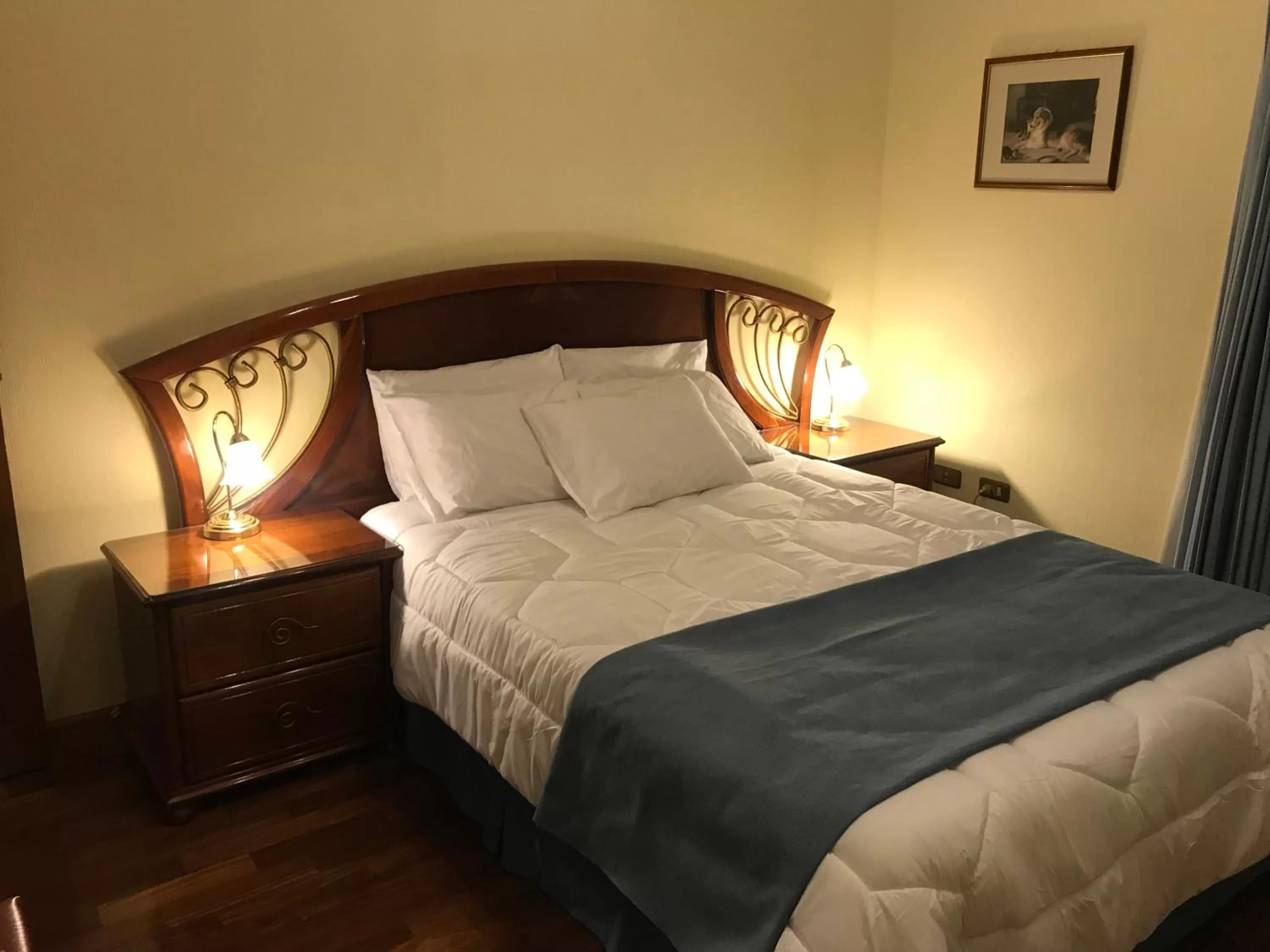 Bed in Hotel Belvedere