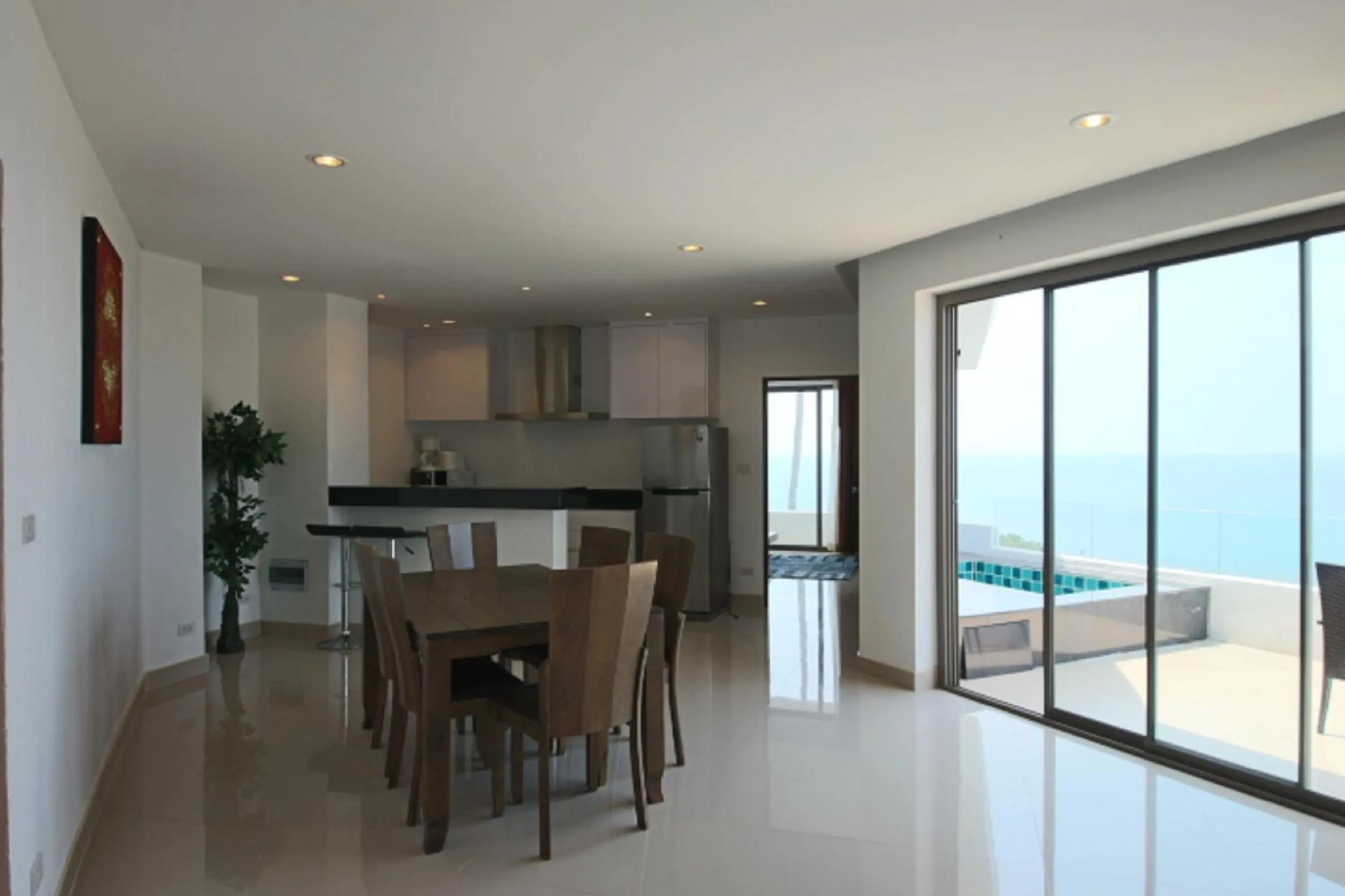 Living room in Tropical Sea View Residence
