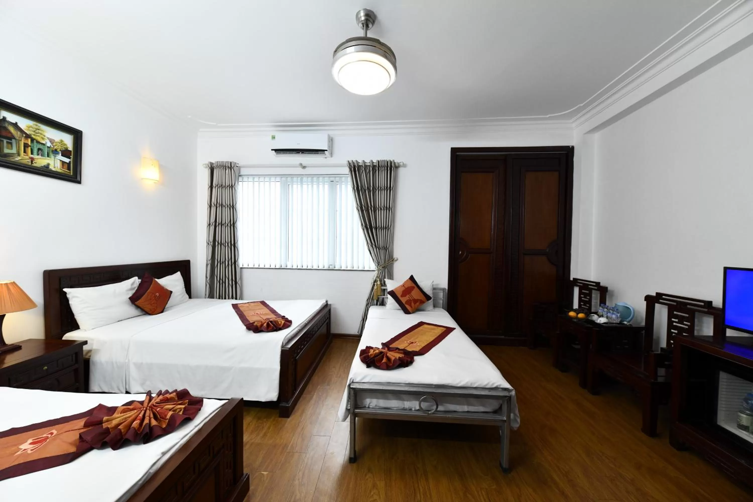 Bed in Phoenix Legend Hotel Hanoi