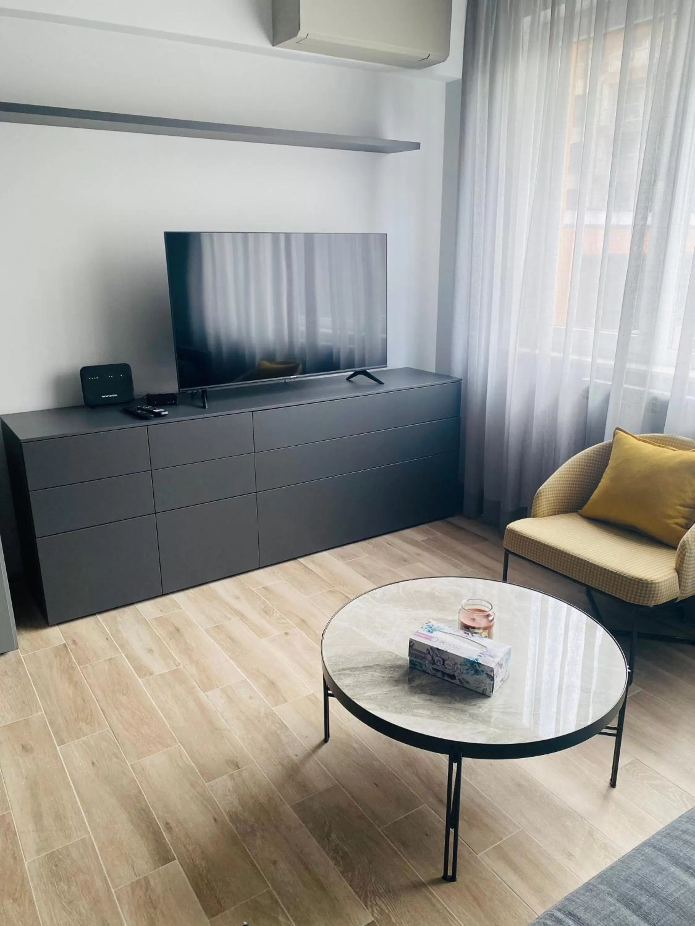 TV and multimedia, TV/Entertainment Center in 7th Sense boutique apartments