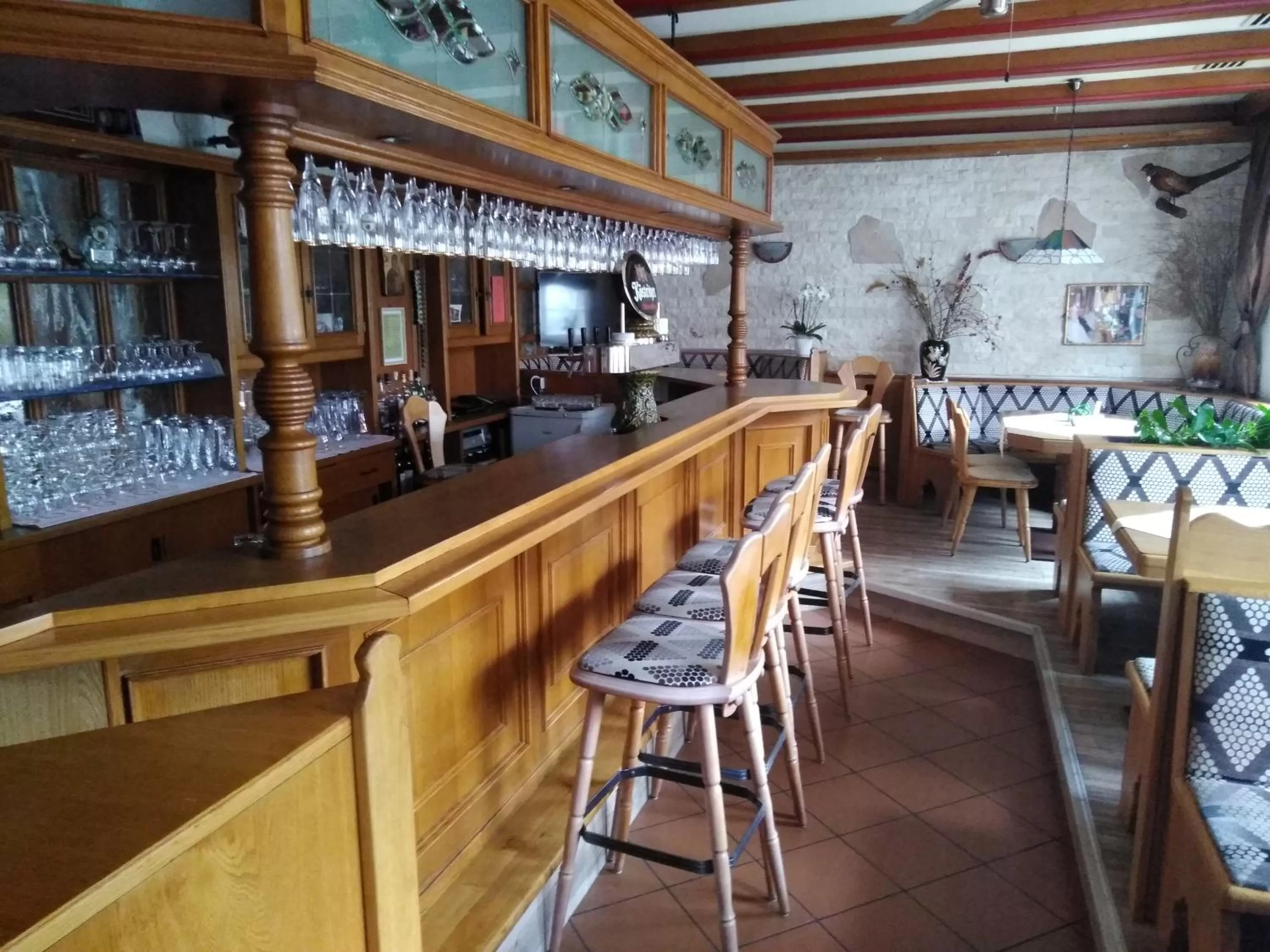 Lounge or bar in Hotel Stadt Lügde