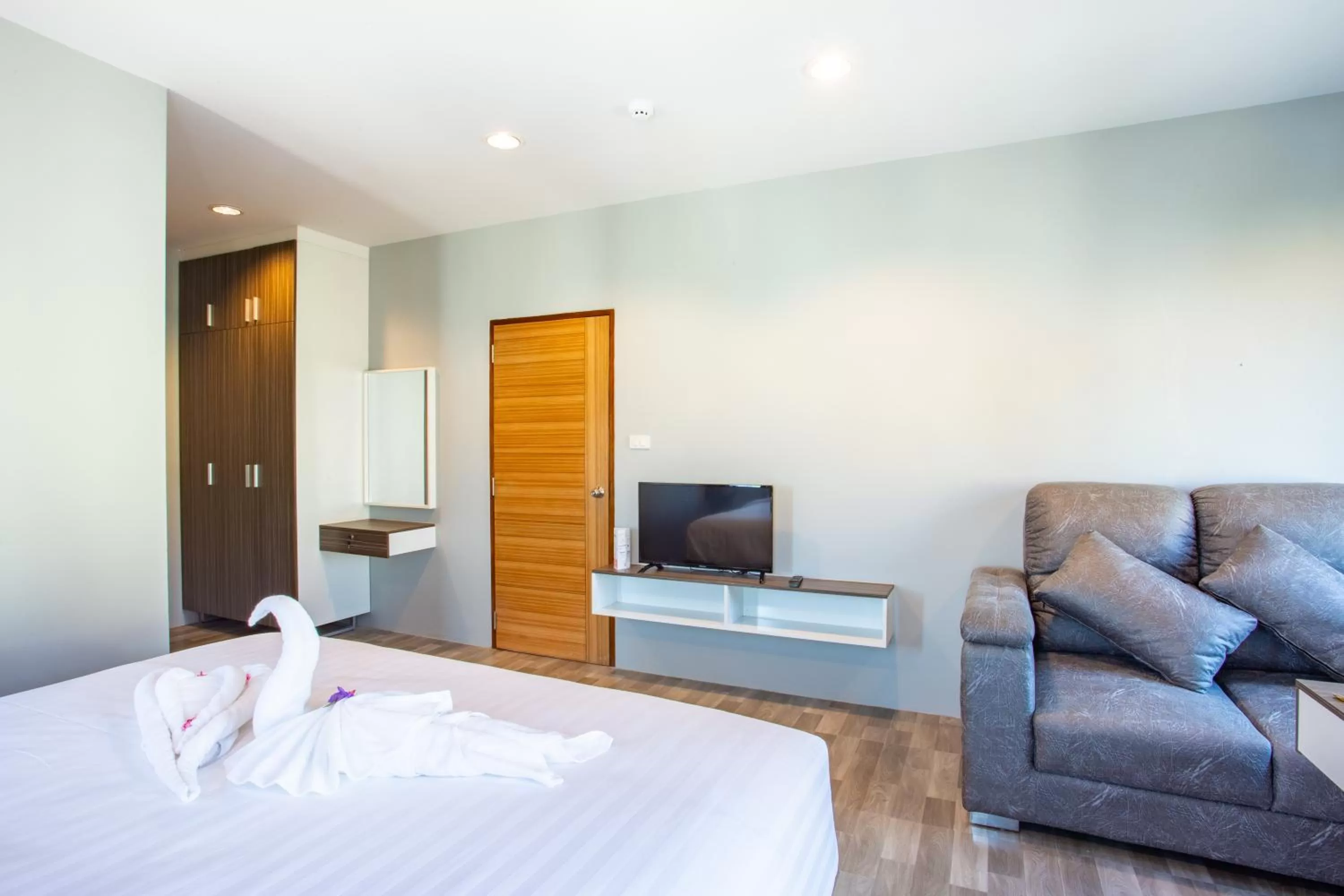 Photo of the whole room, Bed in Grand Inter Hotel