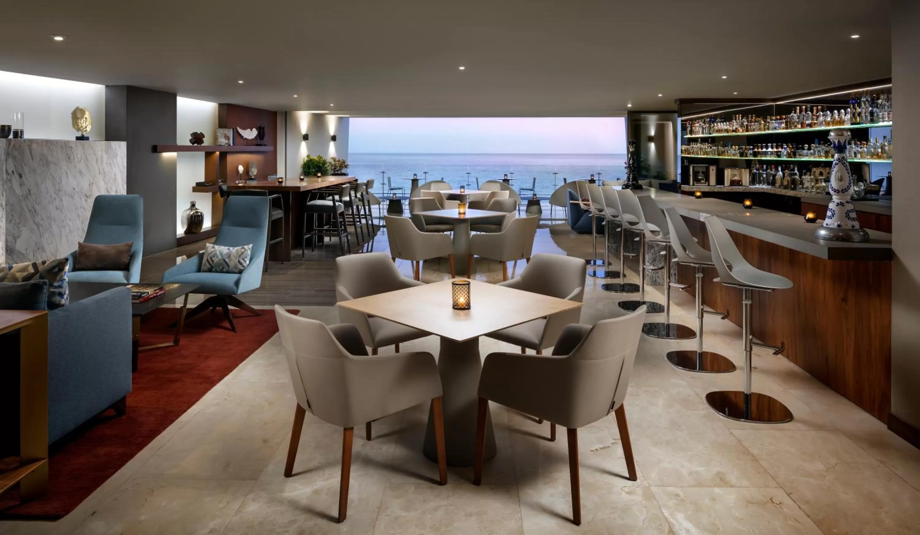 Lounge or bar in Grand Velas Los Cabos Luxury All Inclusive