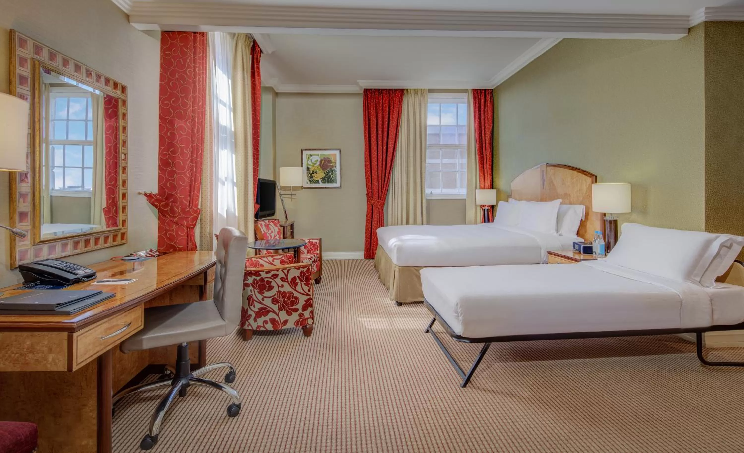 Bed in Hilton London Paddington