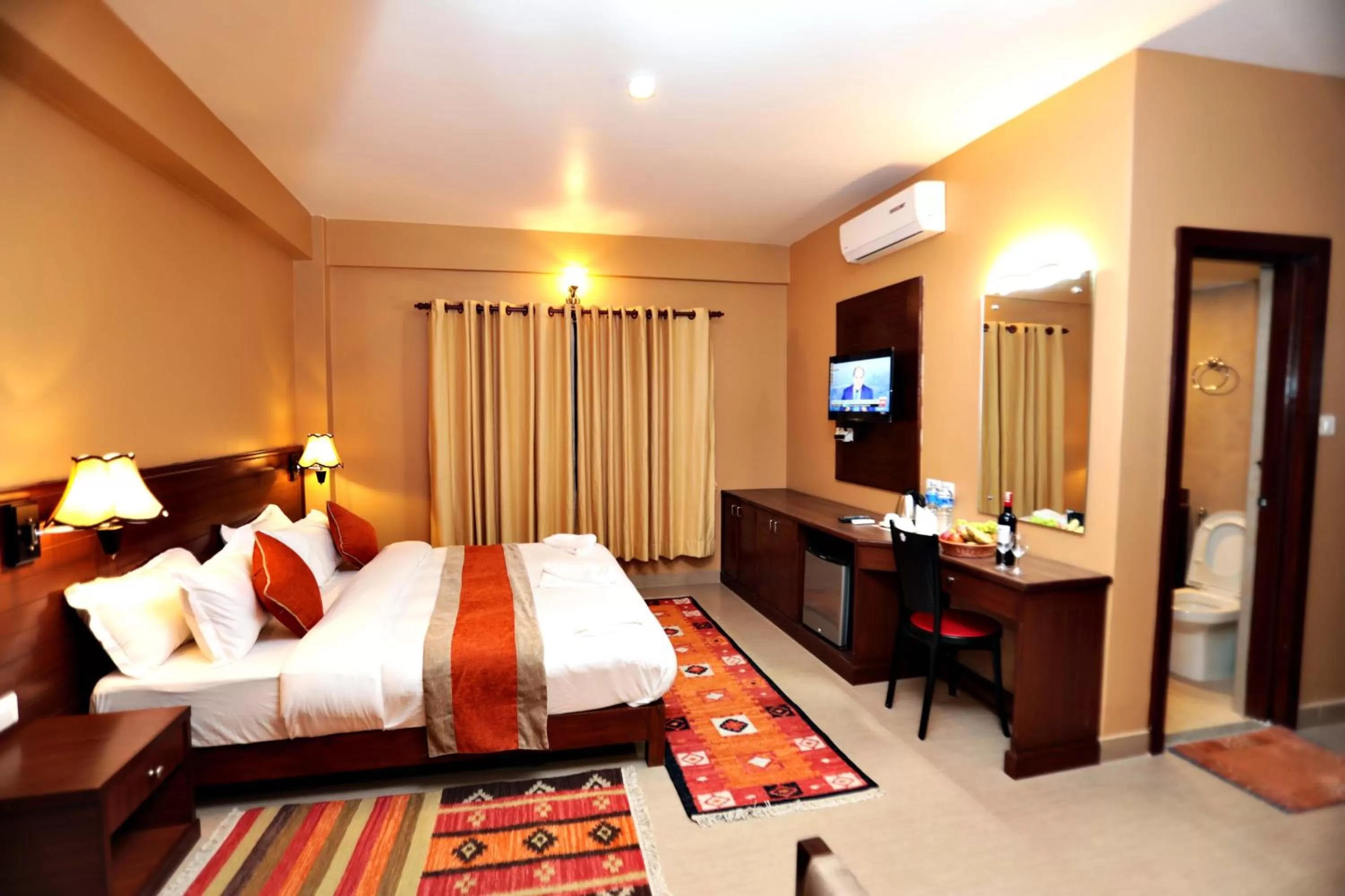 Bed in Hotel The Clock