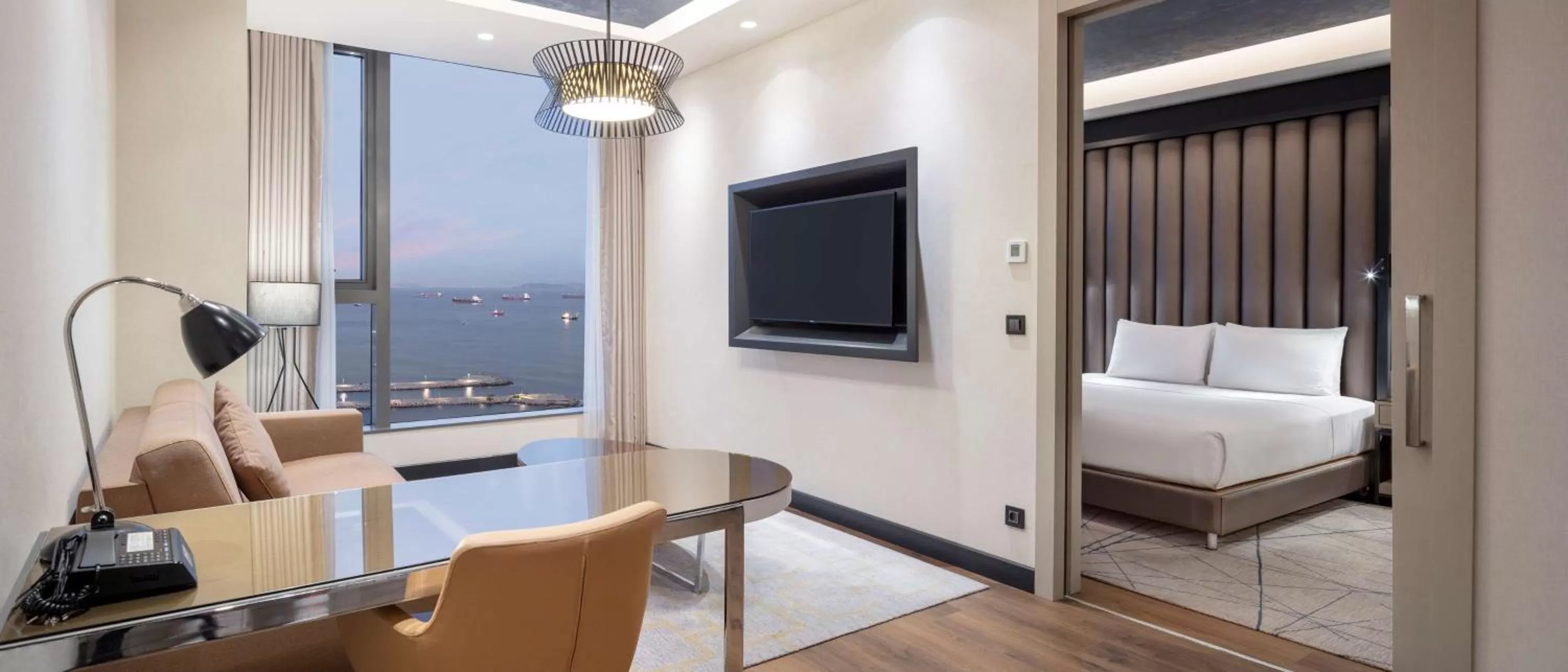 Living room, Bed in Hilton Istanbul Bakirkoy