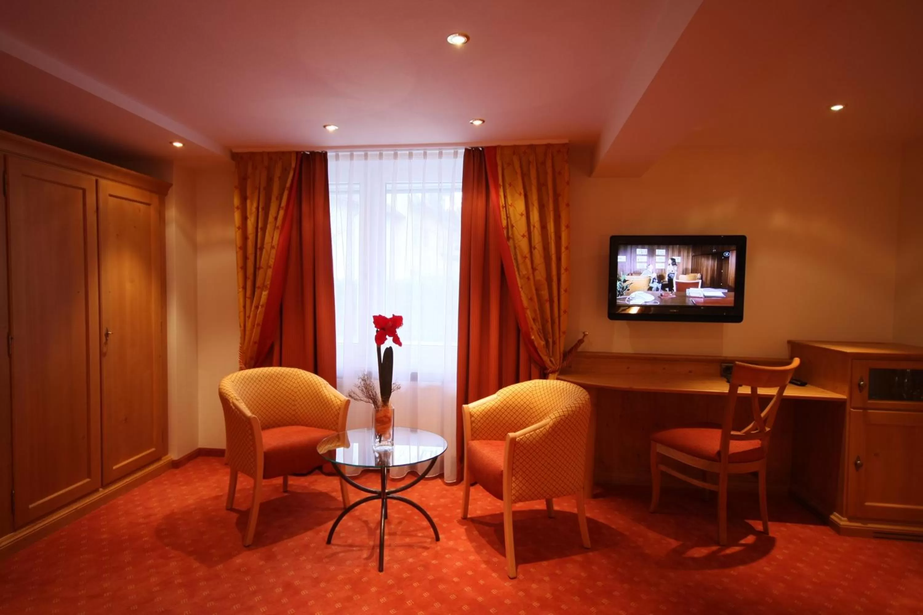 Seating Area in Hotel-Restaurant Schwanen