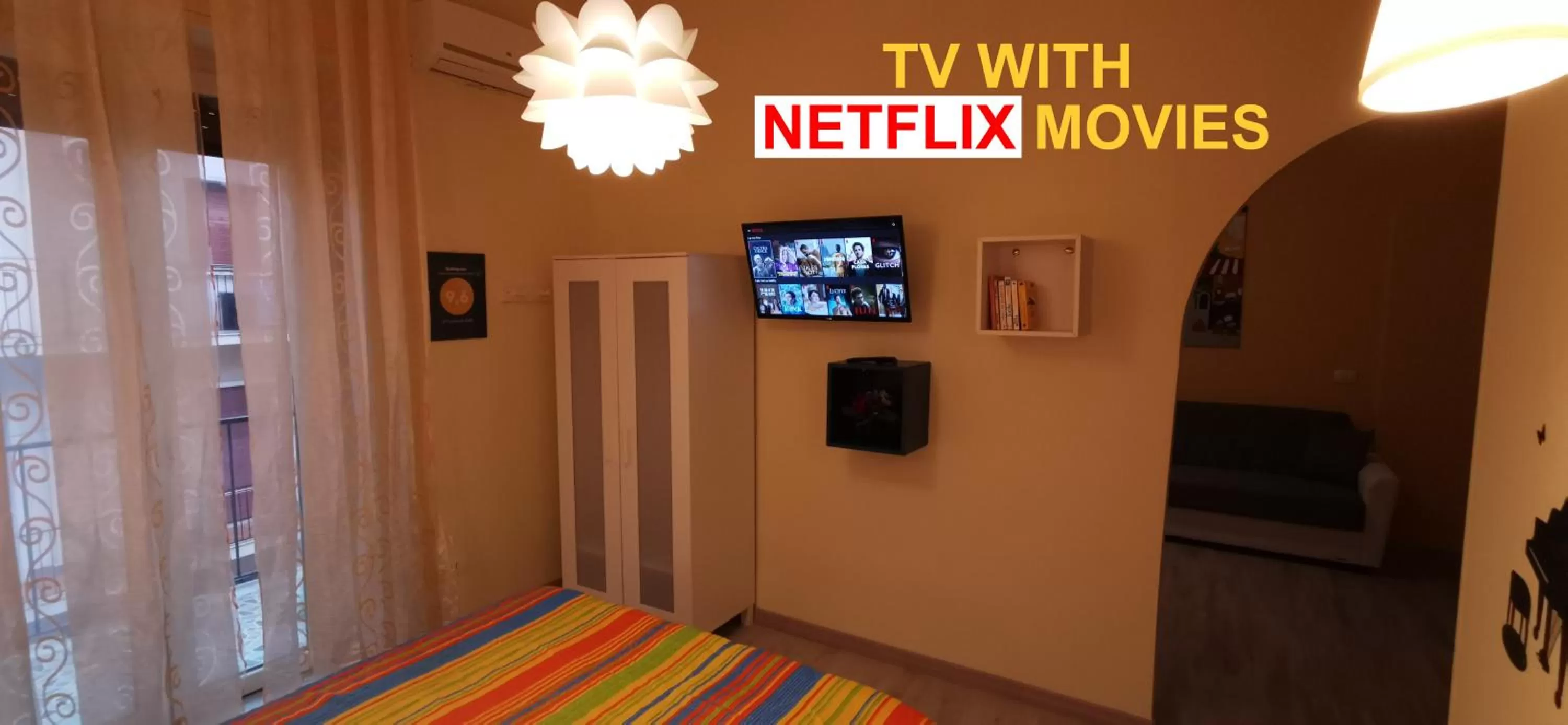 TV and multimedia, TV/Entertainment Center in Il Pianoforte B&B