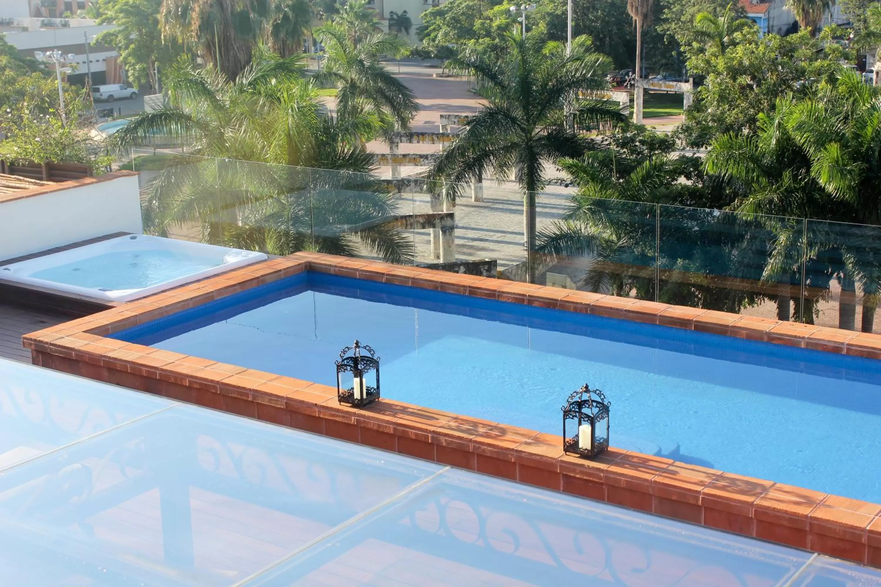 Swimming pool in La Pasion Colonial Hotel Boutique By Bunik