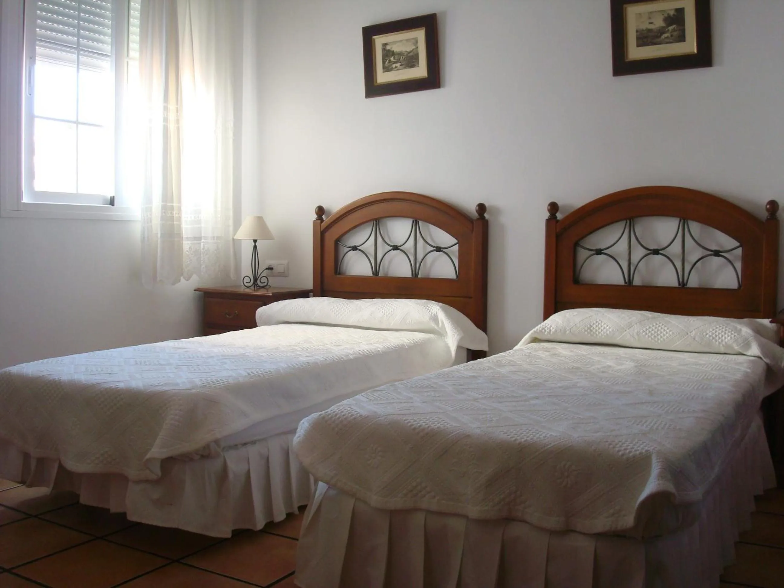 Bed in Hotel Restaurante El Duque