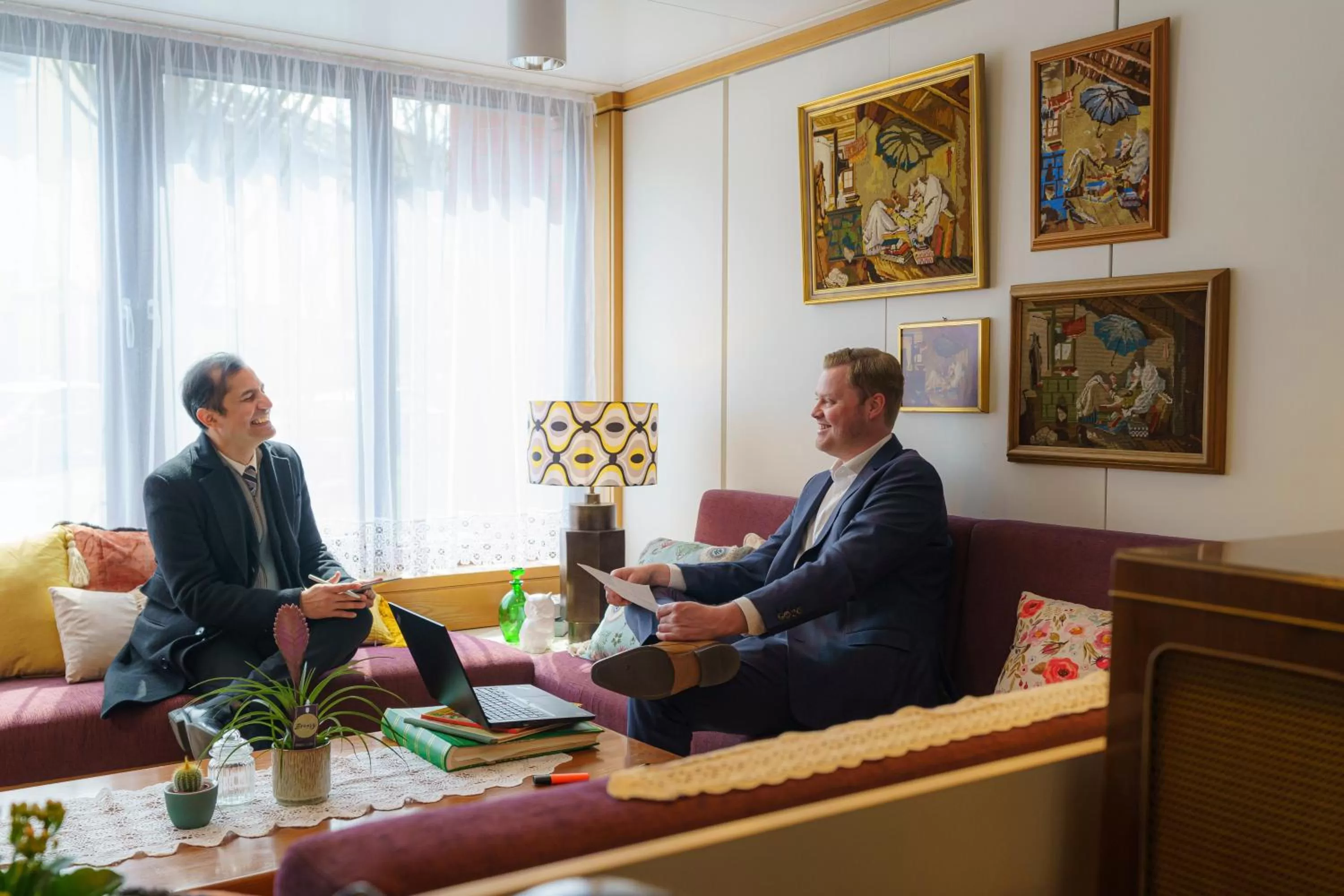 Lobby or reception in Tante ALMA's Bonner Hotel