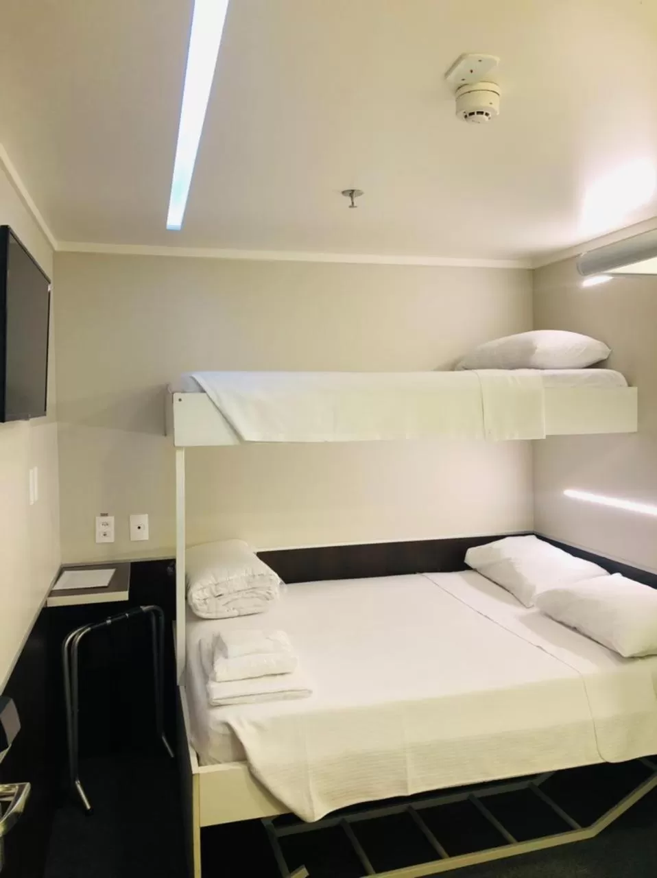 Bed in Hotel Aero Sleep Campinas