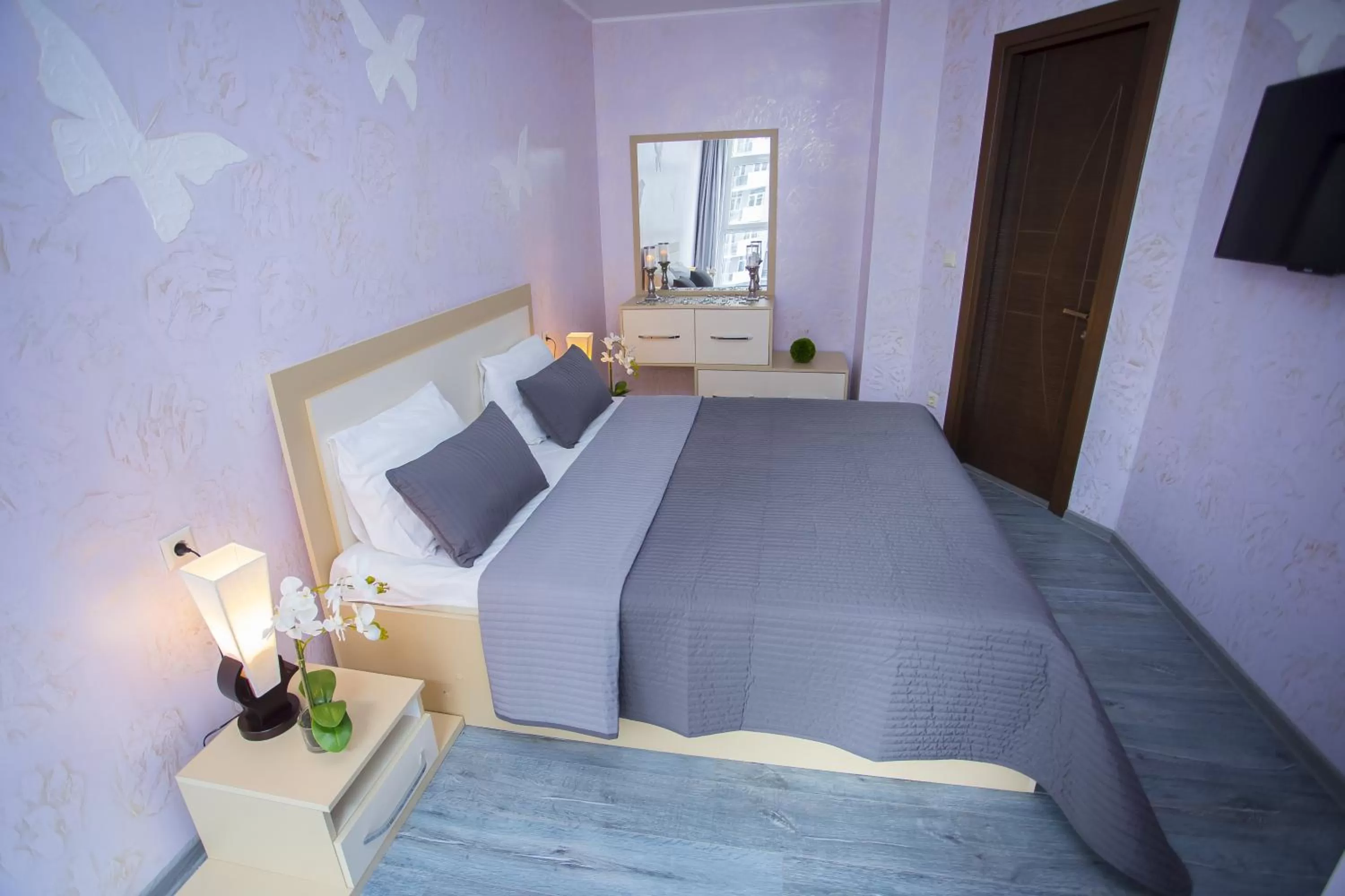 Bedroom, Bed in Blue Star Batumi