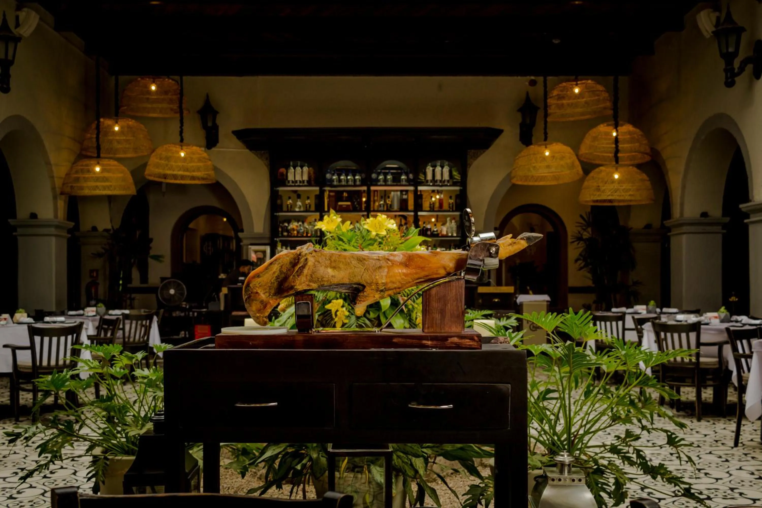 Restaurant/places to eat in Hotel Boutique Hacienda Guadalupe