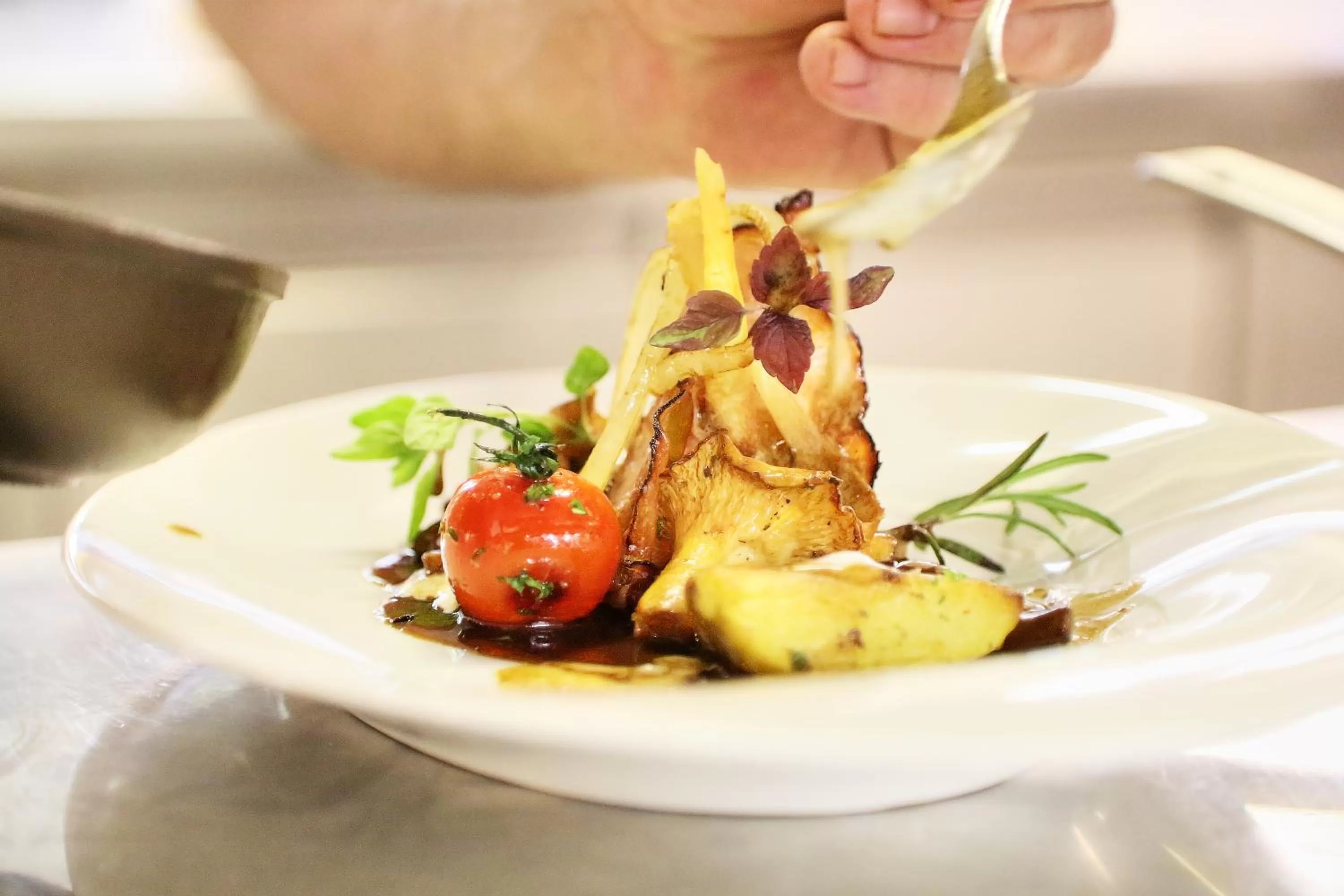 Food close-up in Posthotel Kassl 4-Sterne-Superior