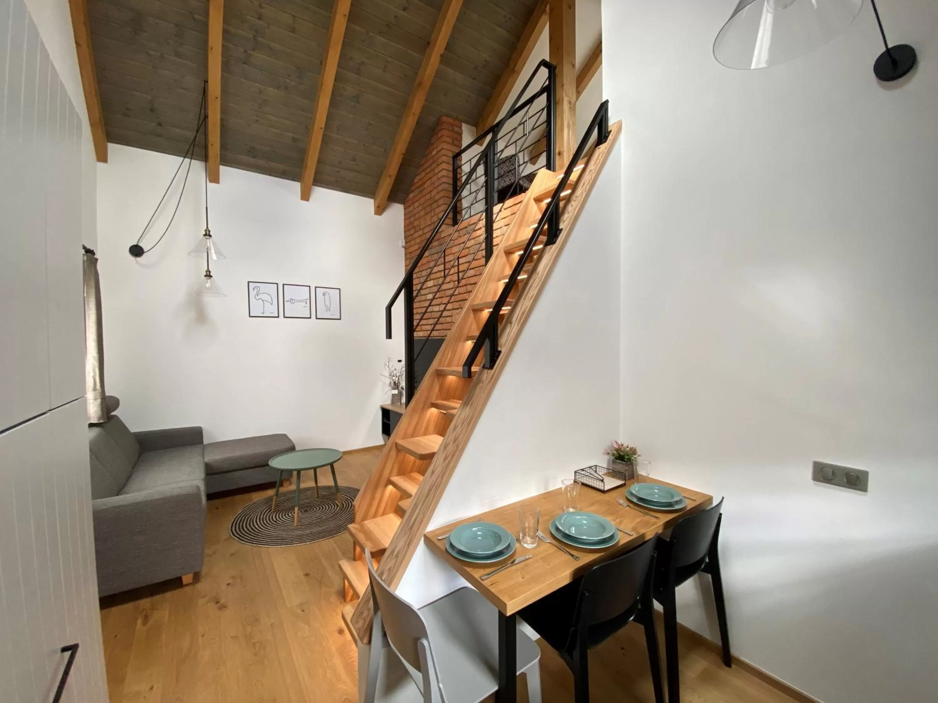 Dining area in Penzion Stodola