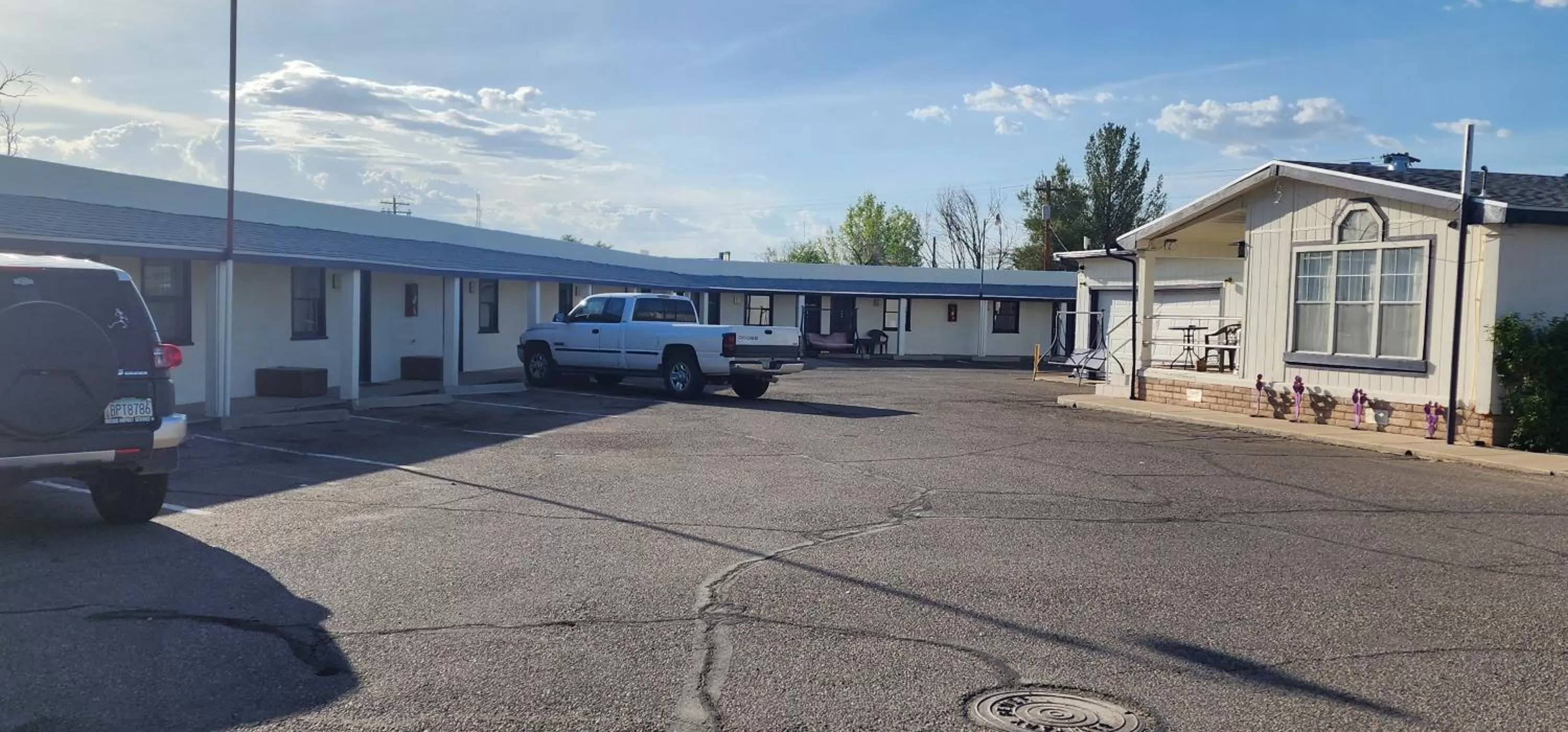 Property building in Rose's Motel