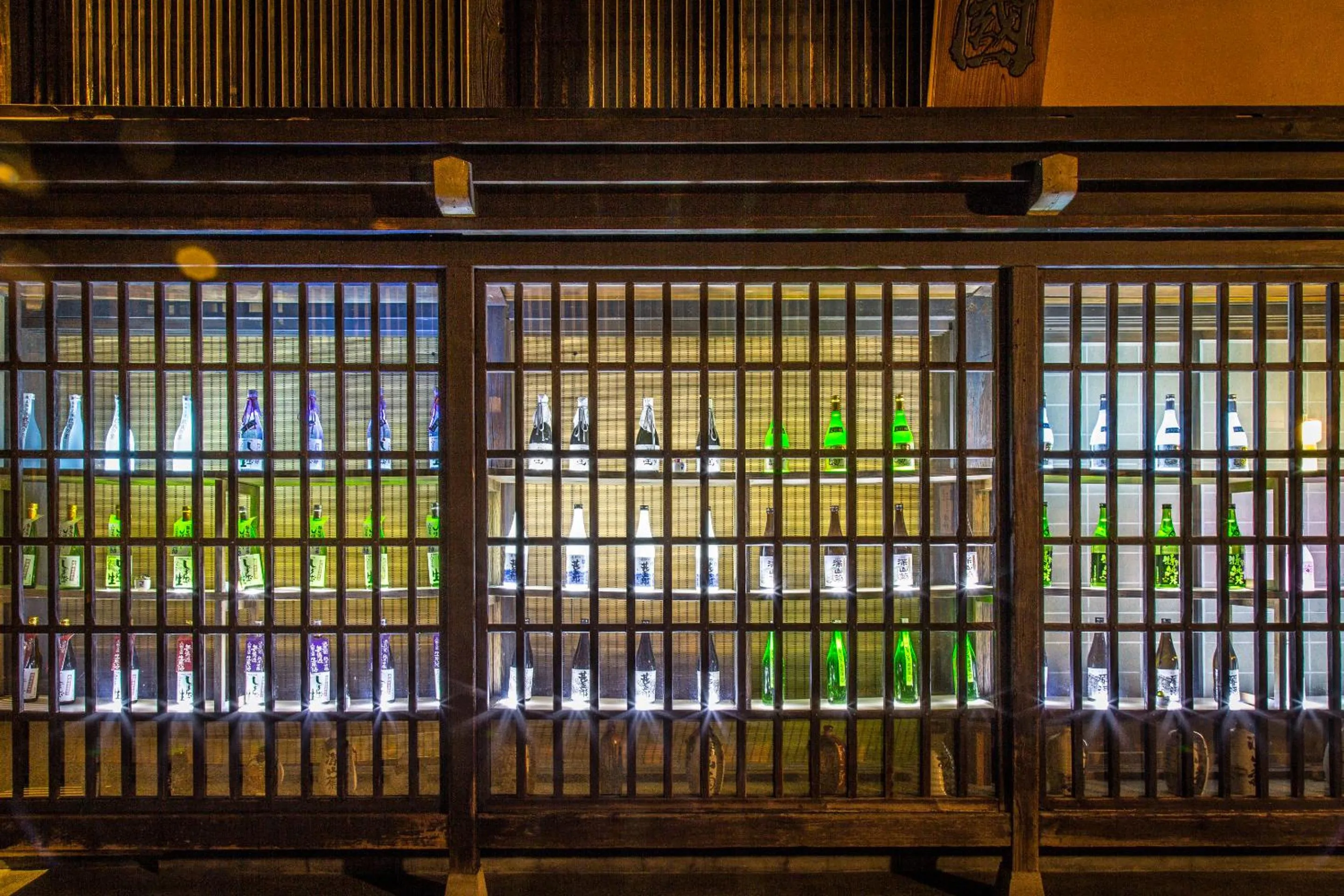 Decorative detail in Honjin Hiranoya Kachoan