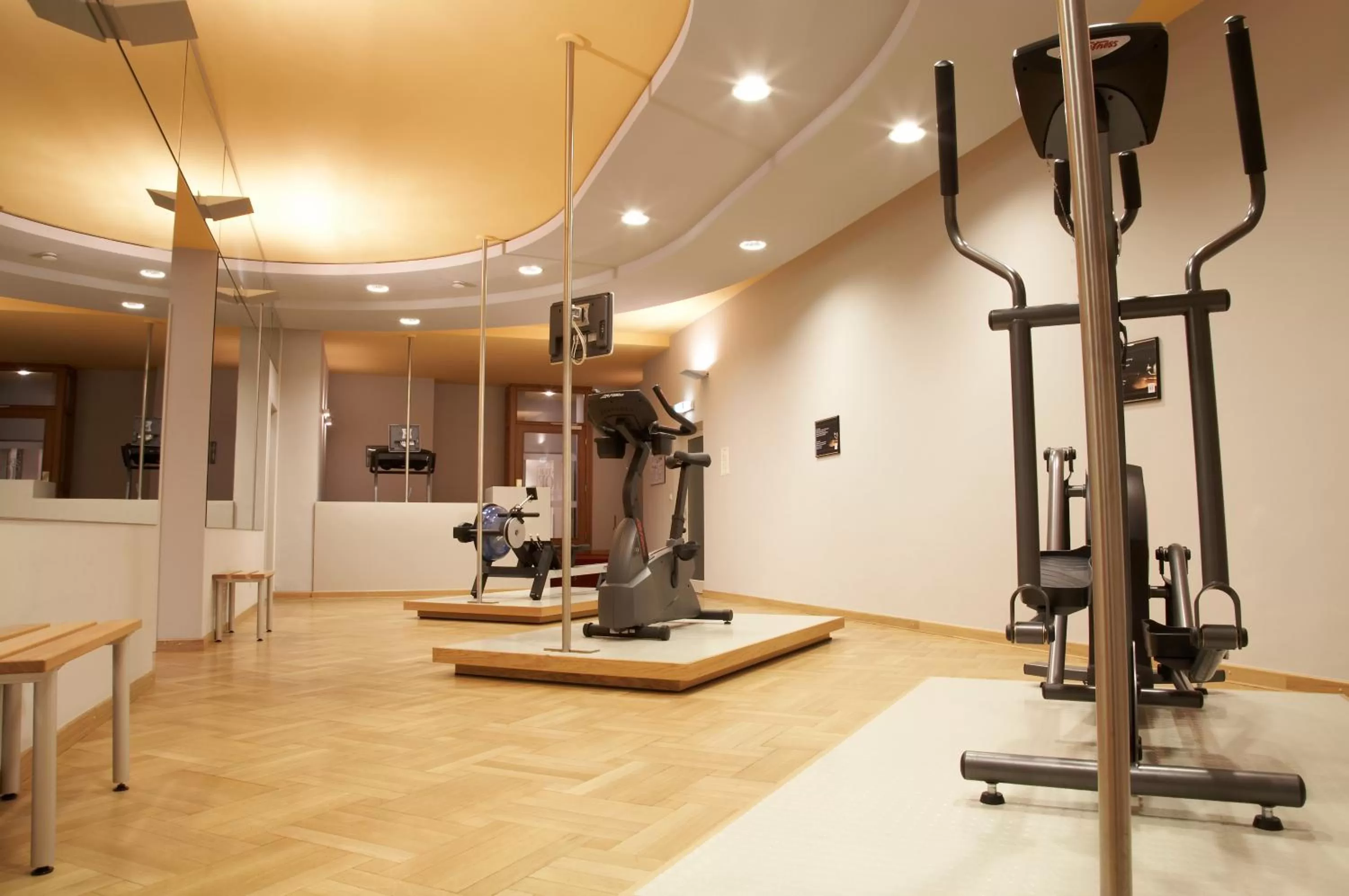 Fitness centre/facilities in Hotel Baseler Hof